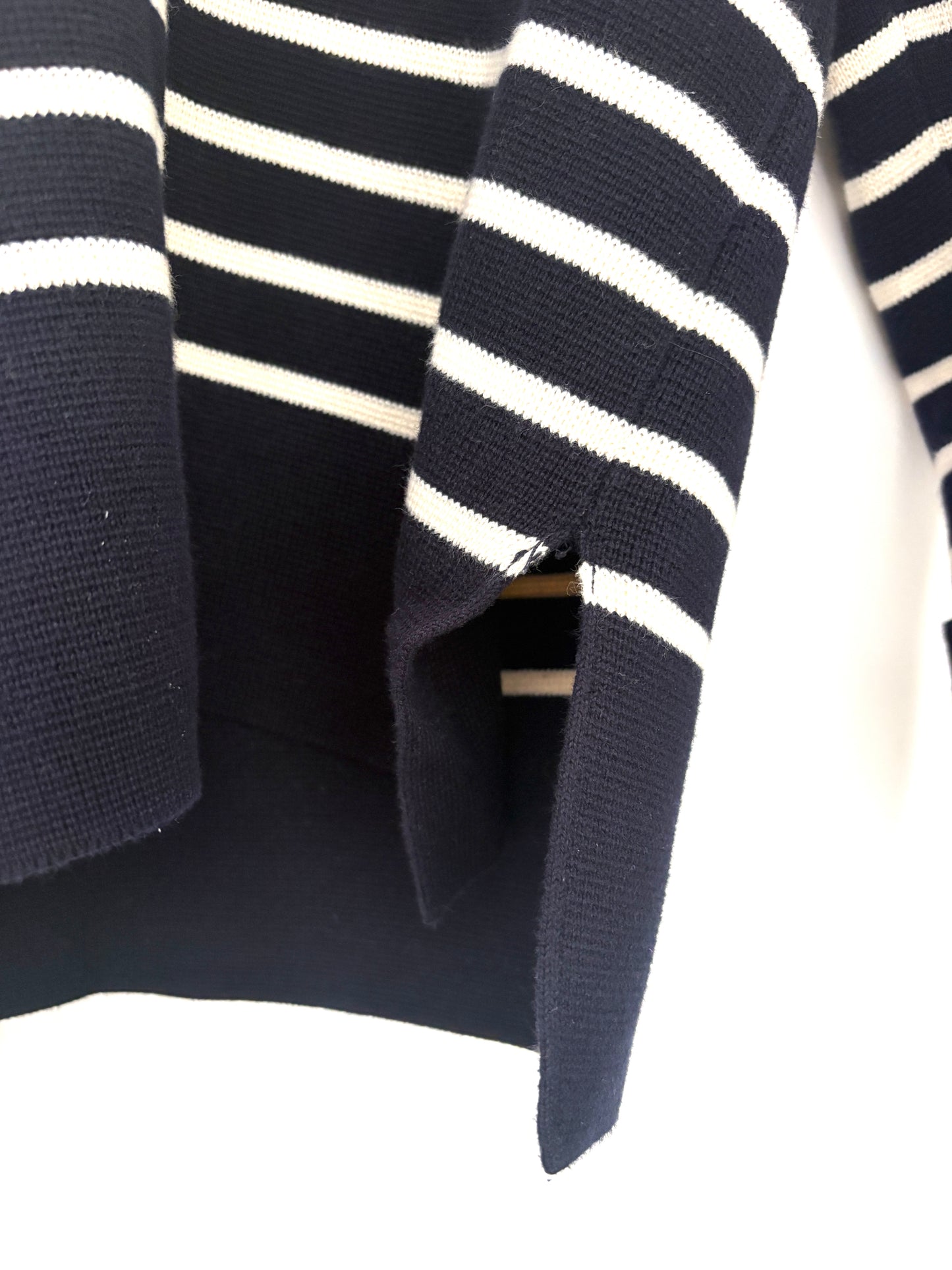 Arket Navy Striped Jumper S