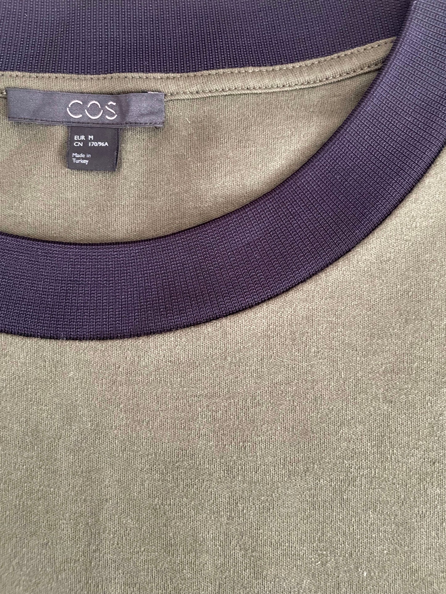 Cos Khaki Flare Dress M