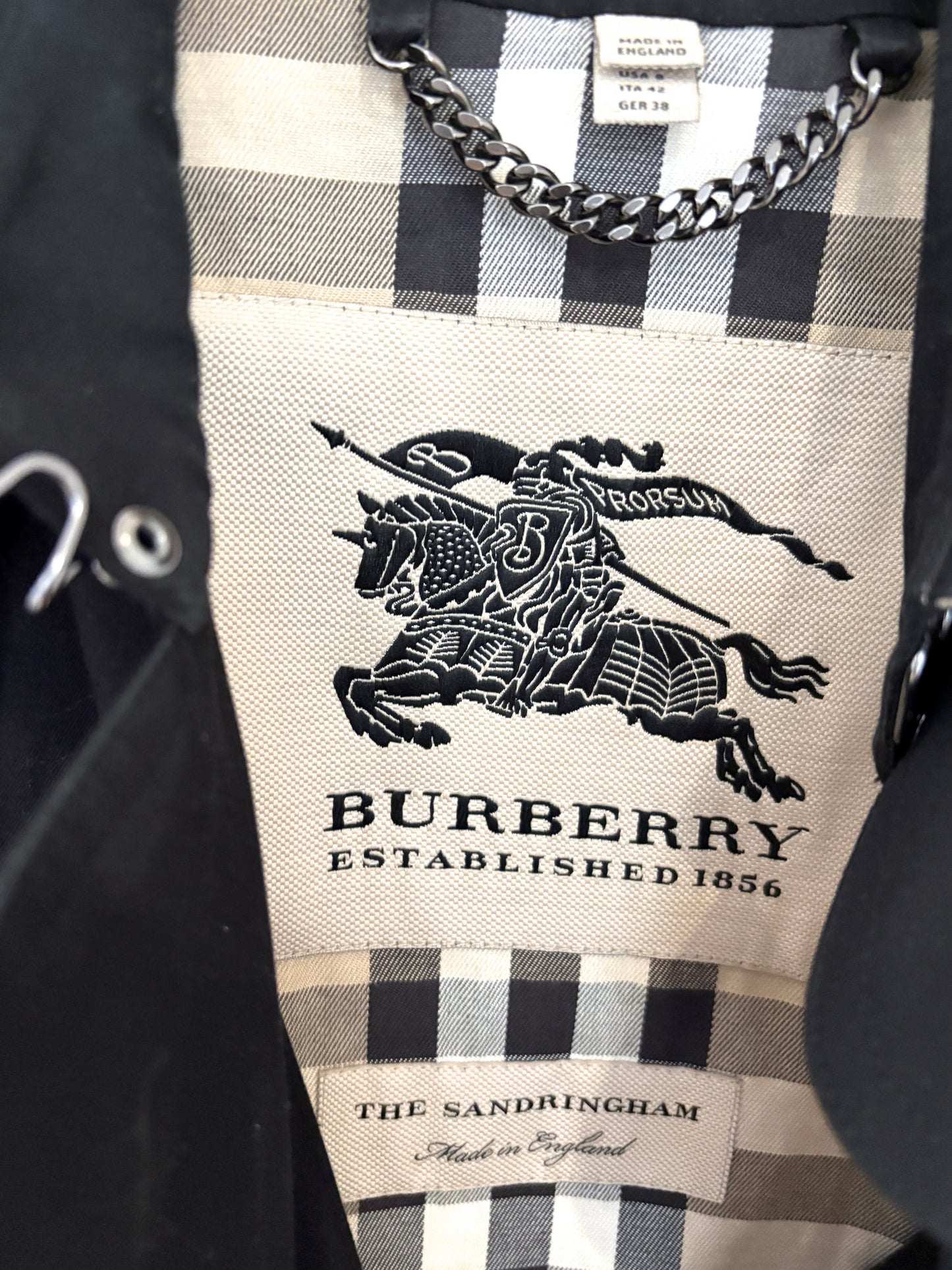 Burberry The Sandringham Trench Coat UK 10