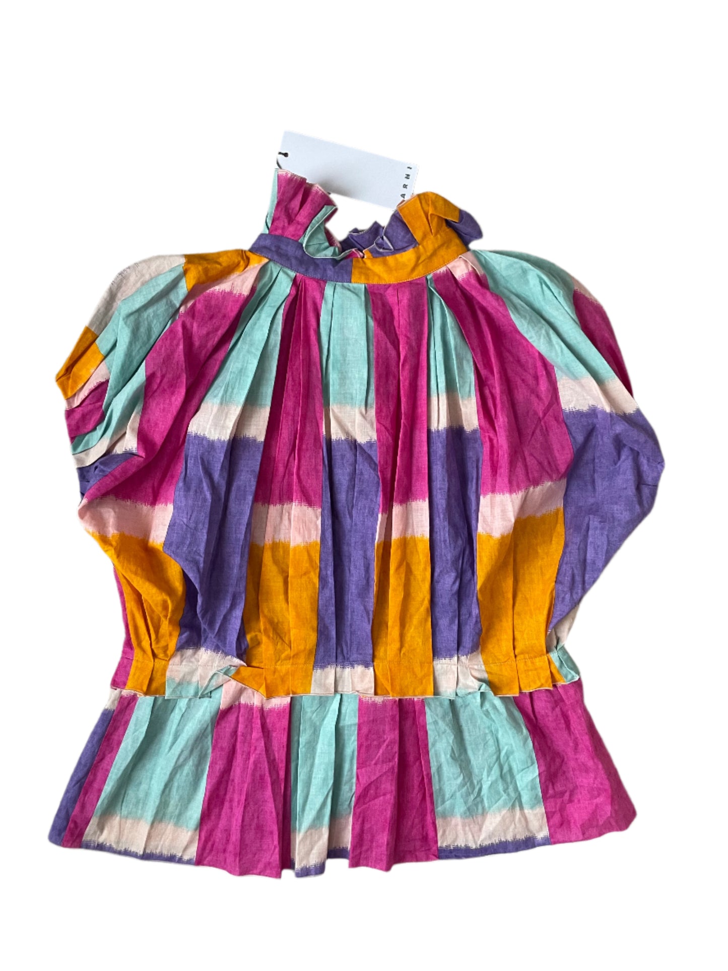 New With Tags Marni Musslin Magic Print Blouse