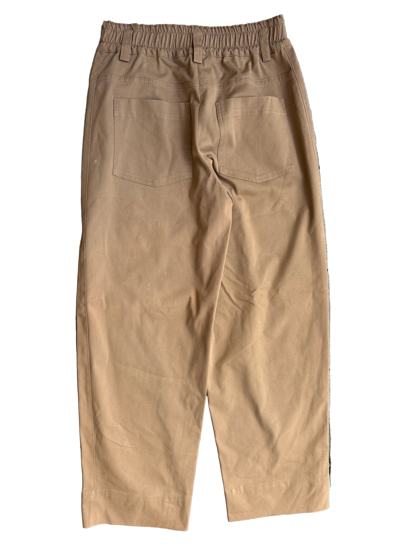 Me+Em Camel Cotton Trousers UK 8