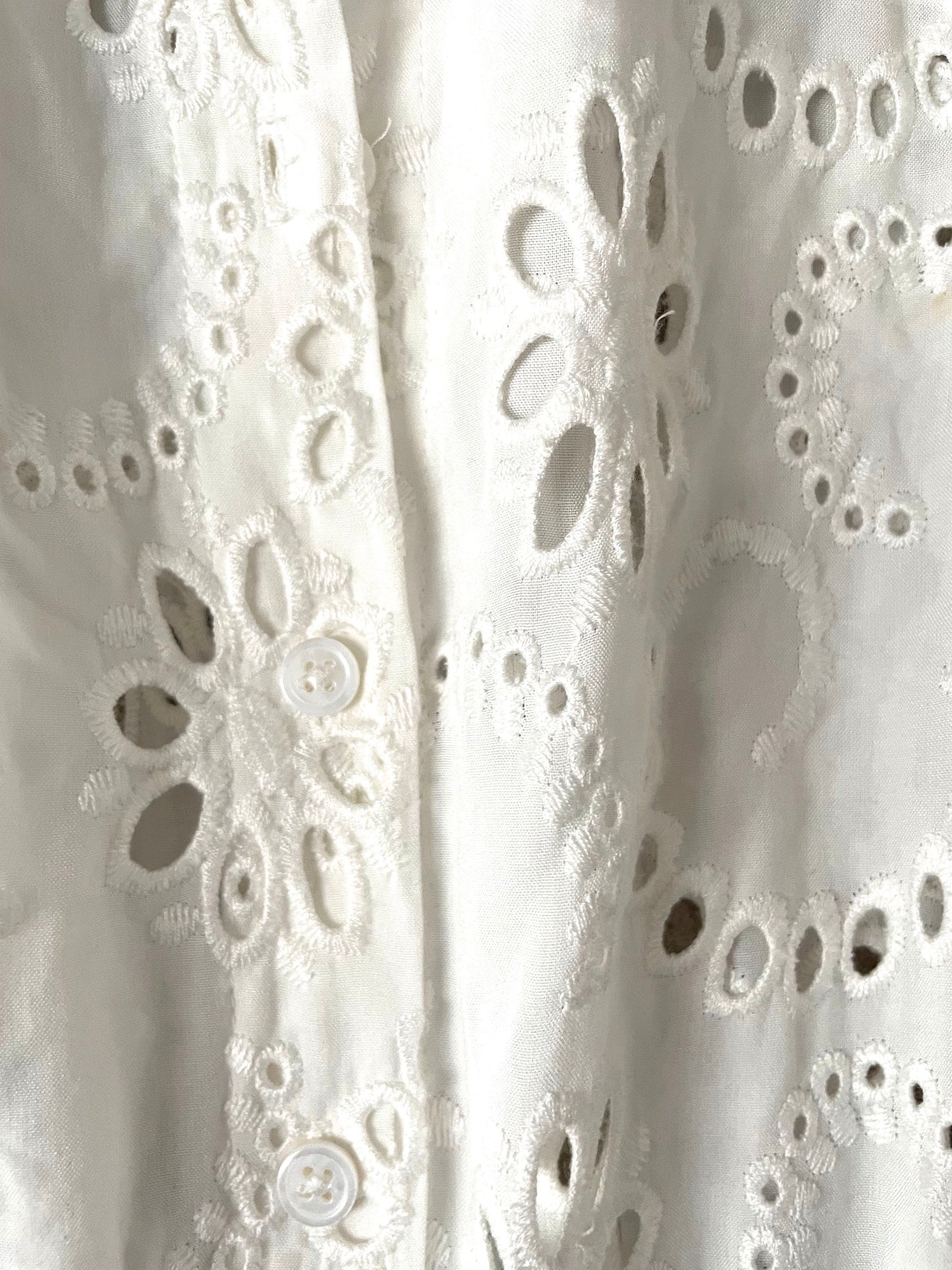 Maje Cotton Broderie Dress UK 12