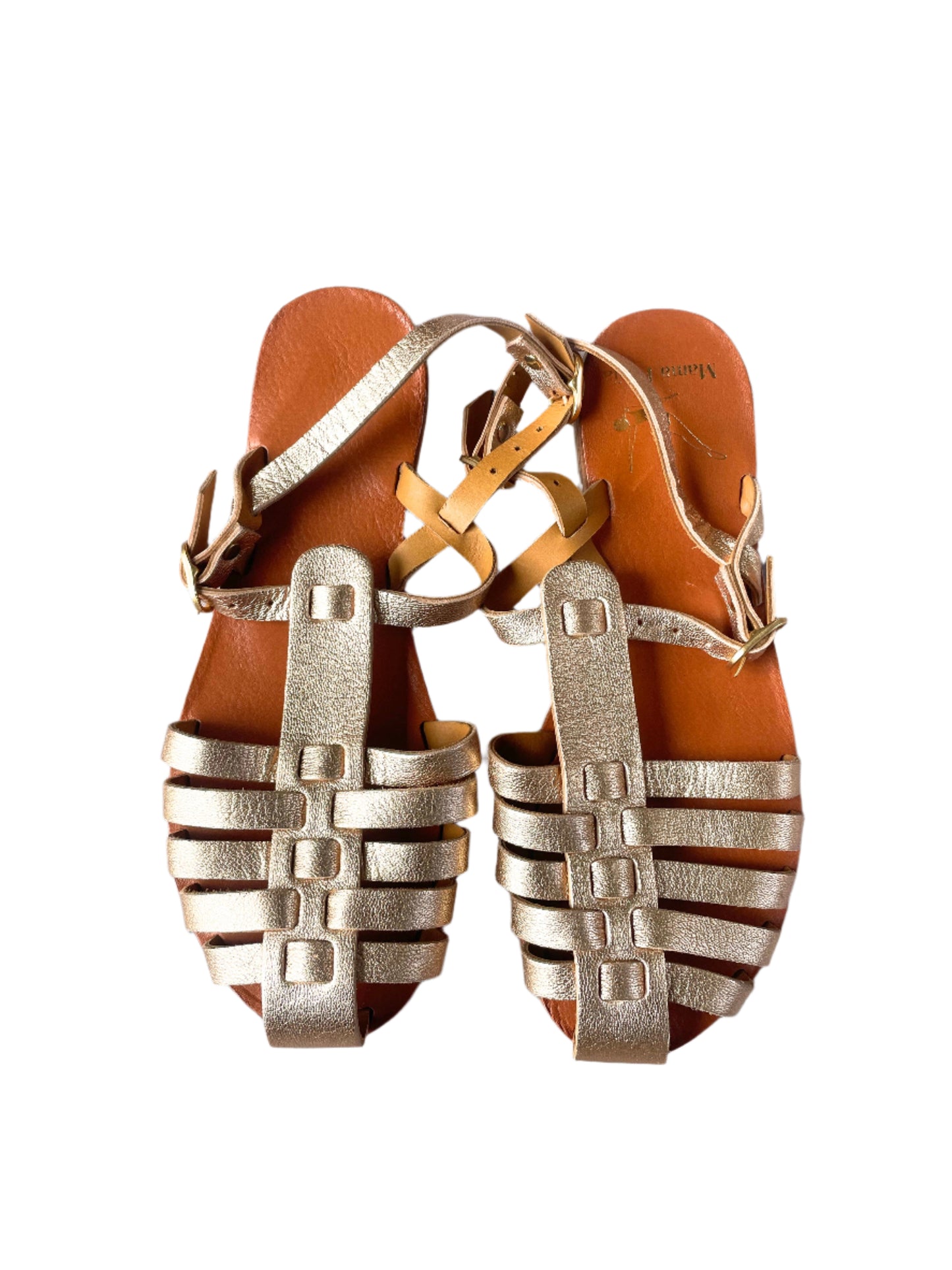 Mama Praia Bronze Sandals UK 7