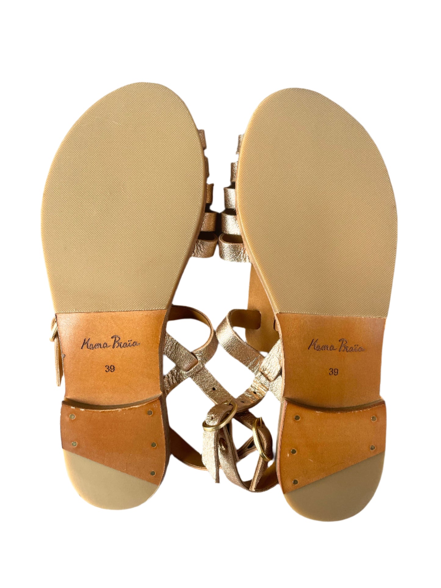 Mama Praia Bronze Sandals UK 7