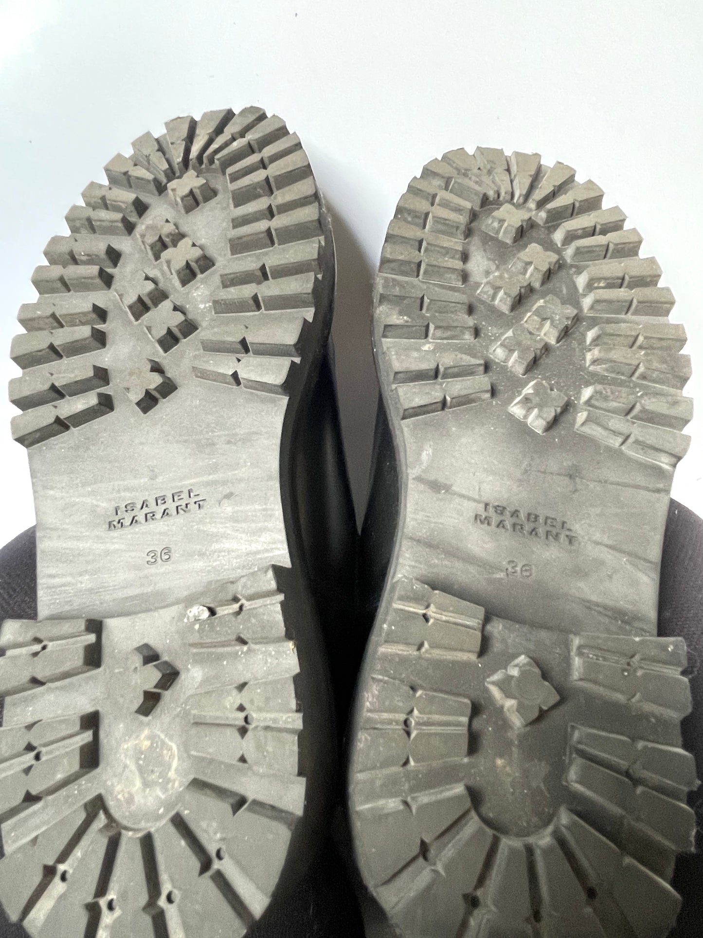 Isabel Marant Leather Ankle Boots UK 3