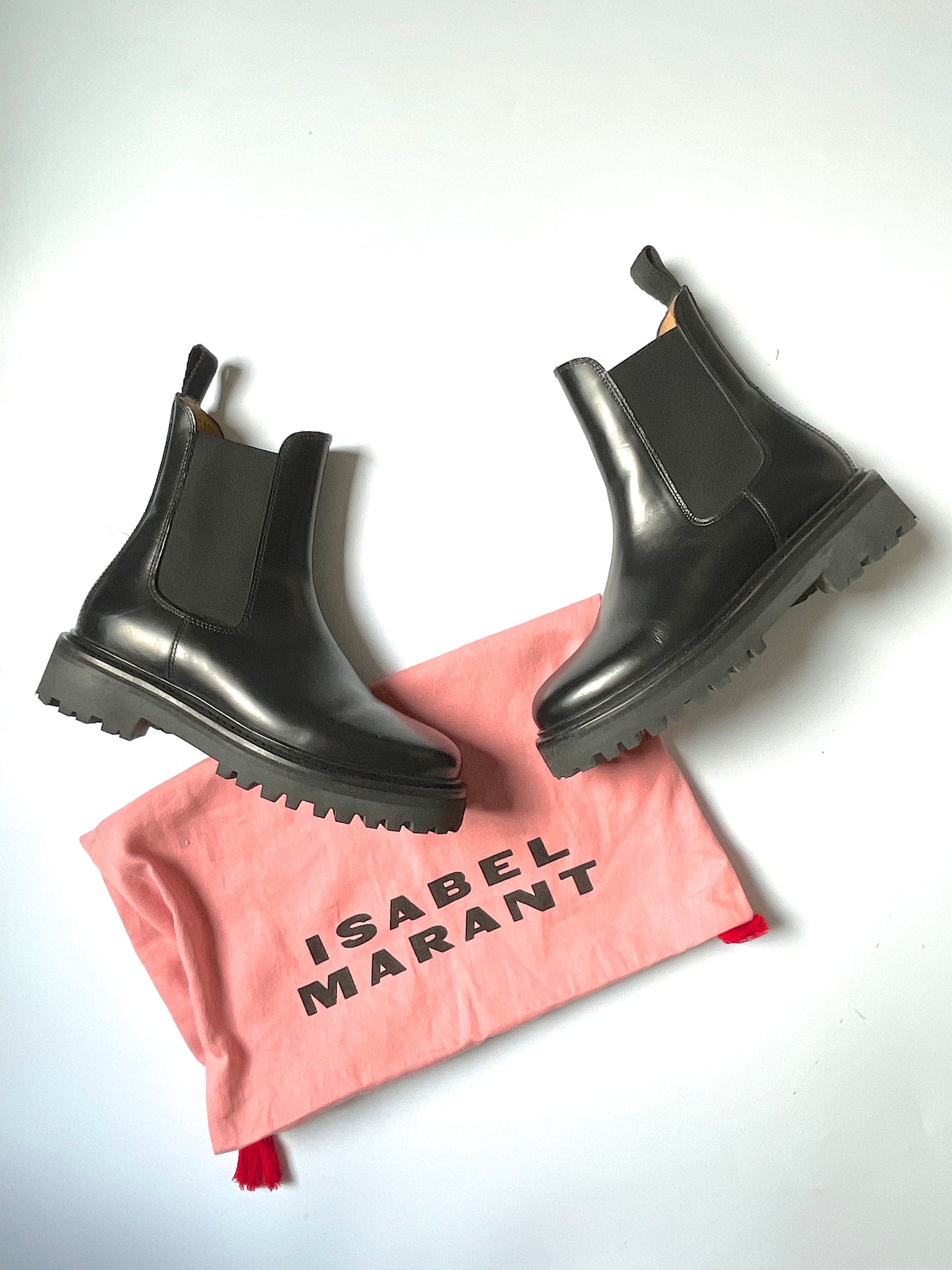 Isabel Marant Leather Ankle Boots UK 3