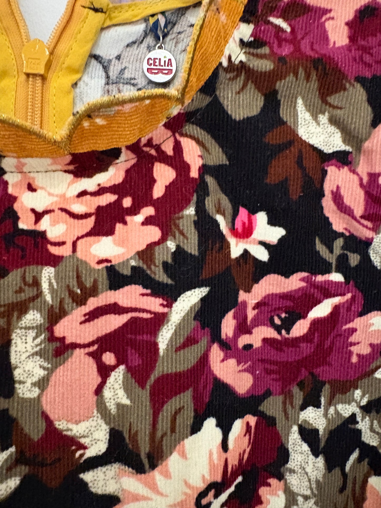 Celia B Floral Print Alder Dress S
