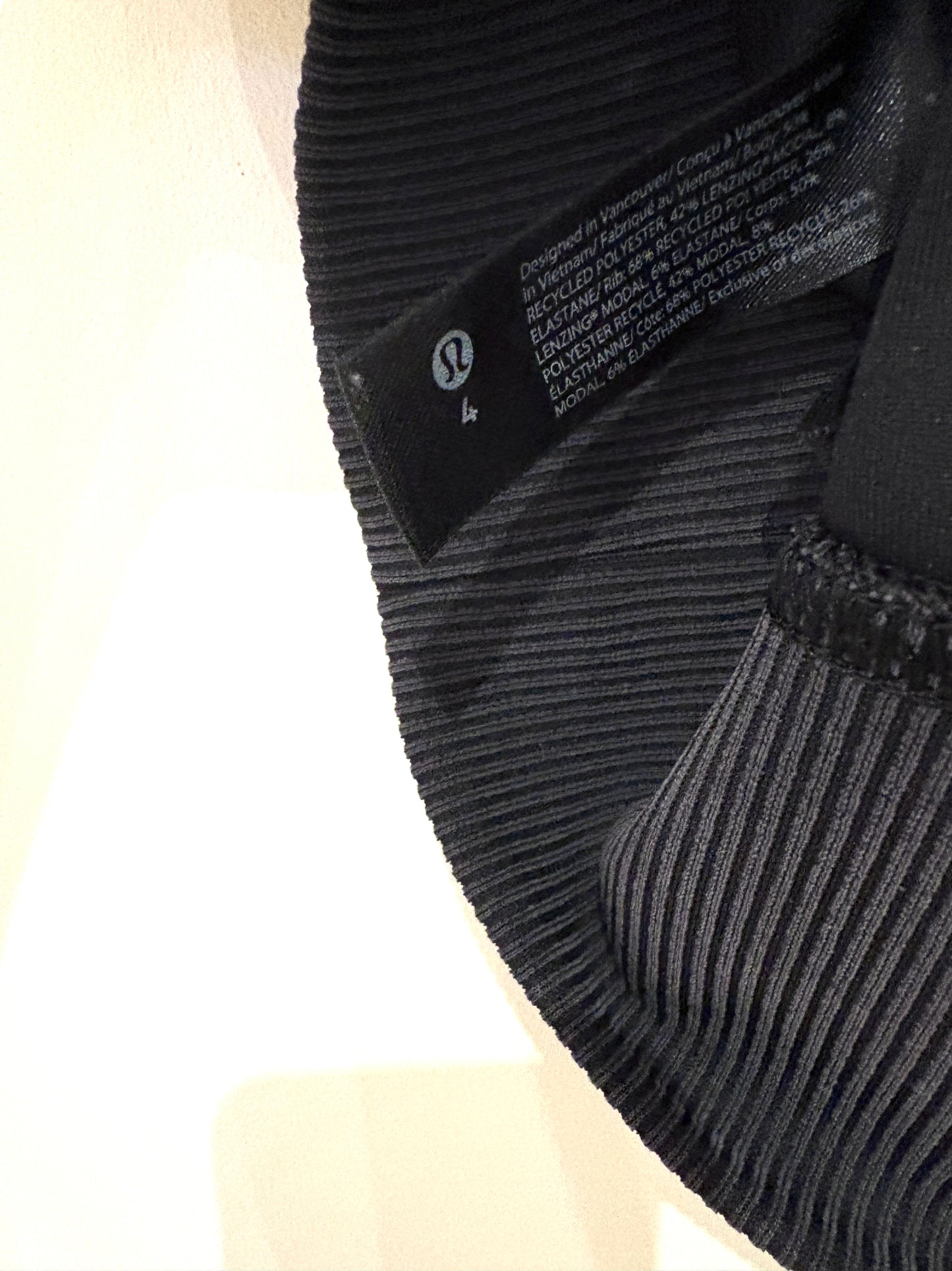 Lululemon Grey Top UK 8