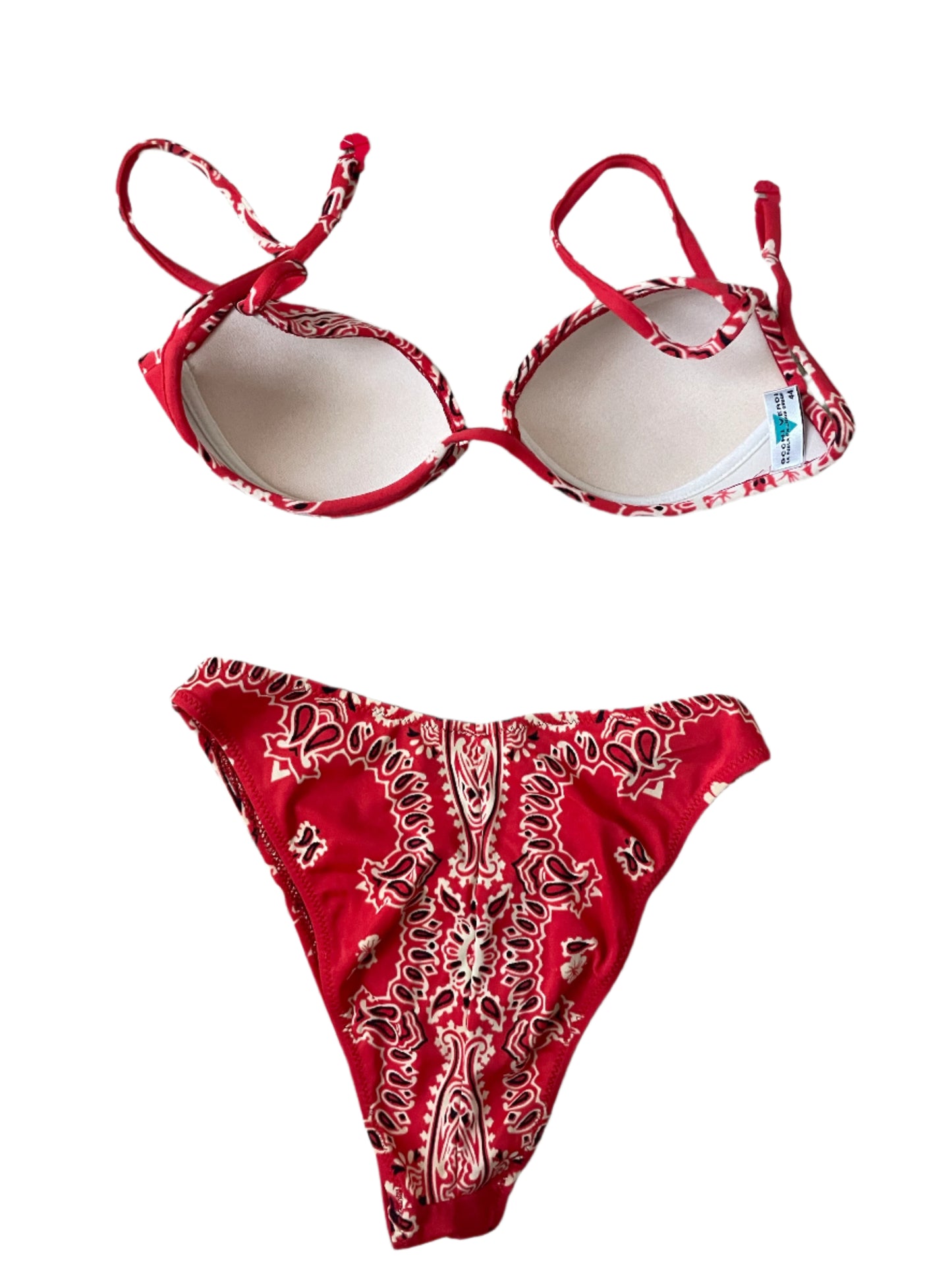Ochi Verde by La Perla Bandana Bikini UK 12