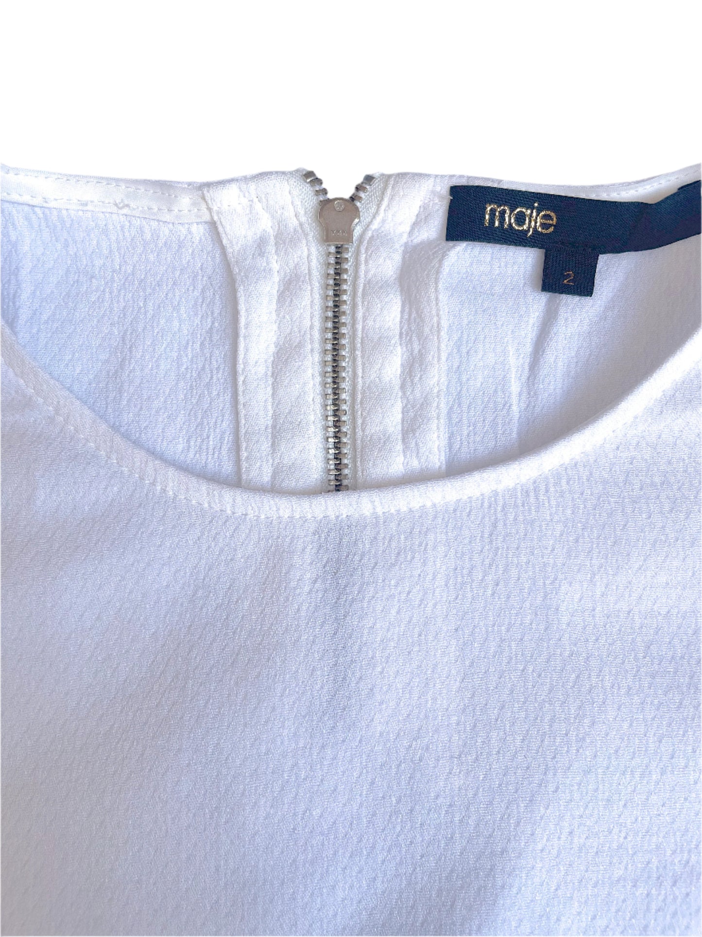 Maje White Top M