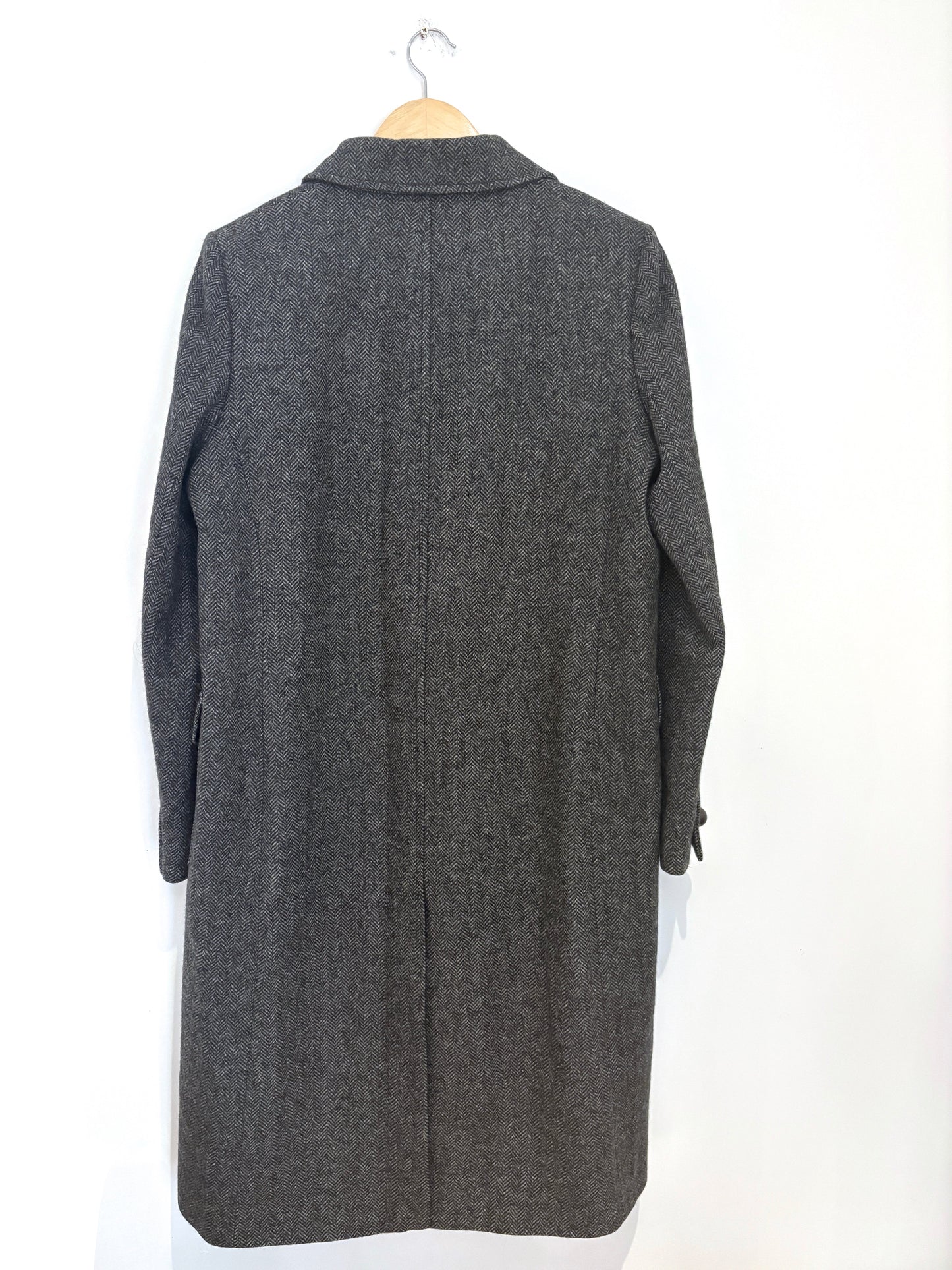 Me+Em Wool Herringbone Coat UK 16