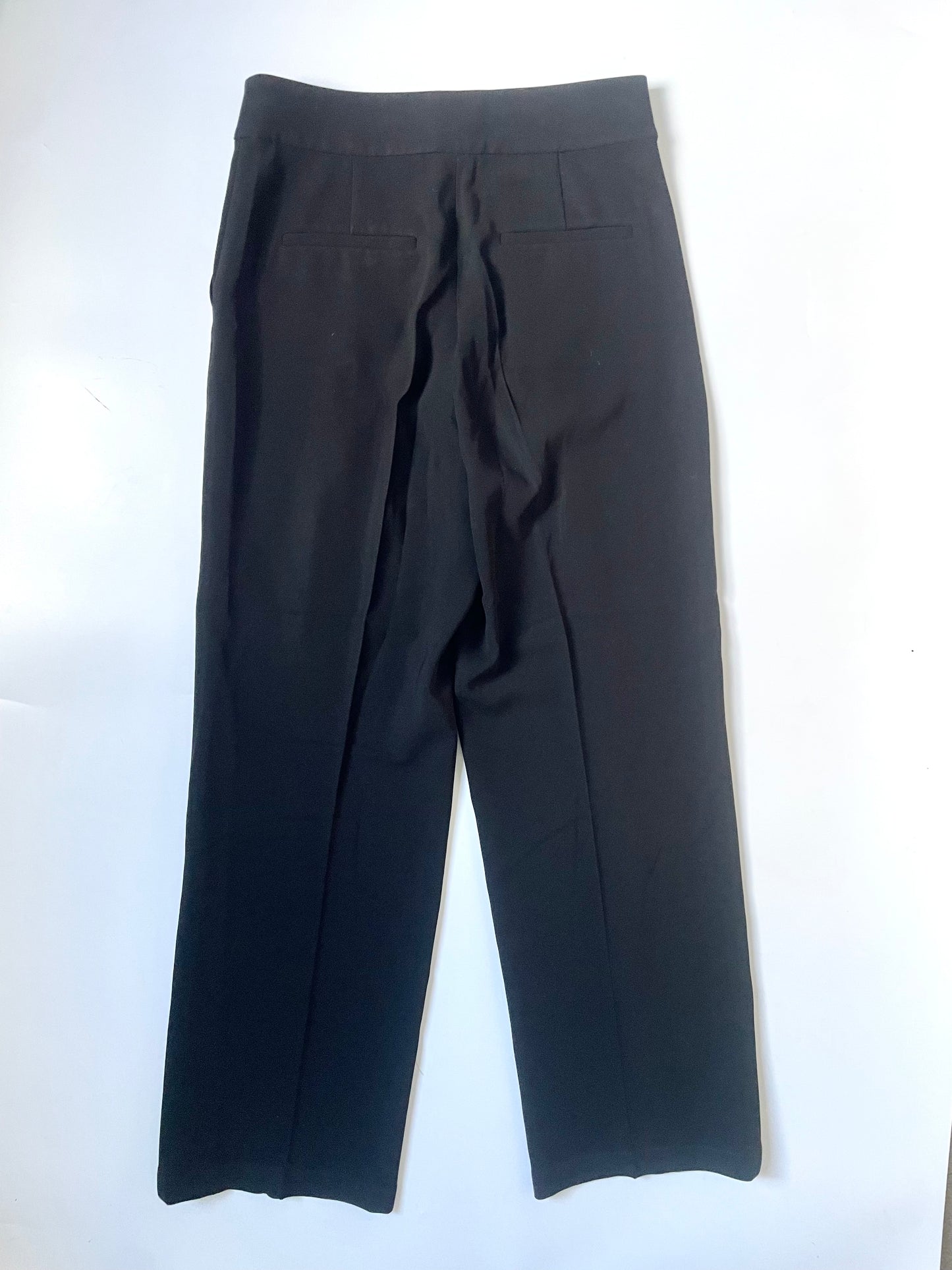 Theory Admiral Crepe Wide Leg Trousers UK 10