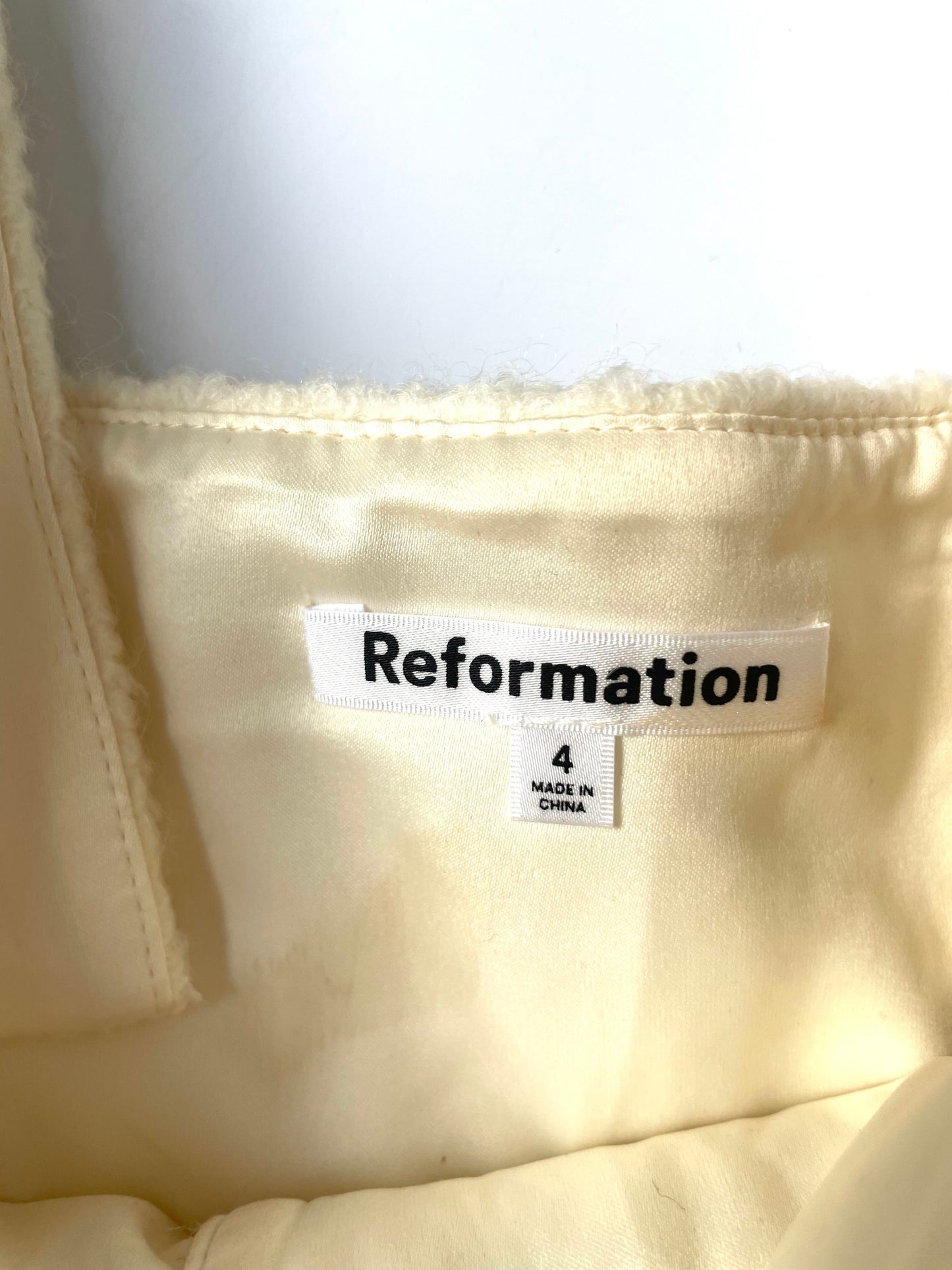 Reformation Amora Top UK 8