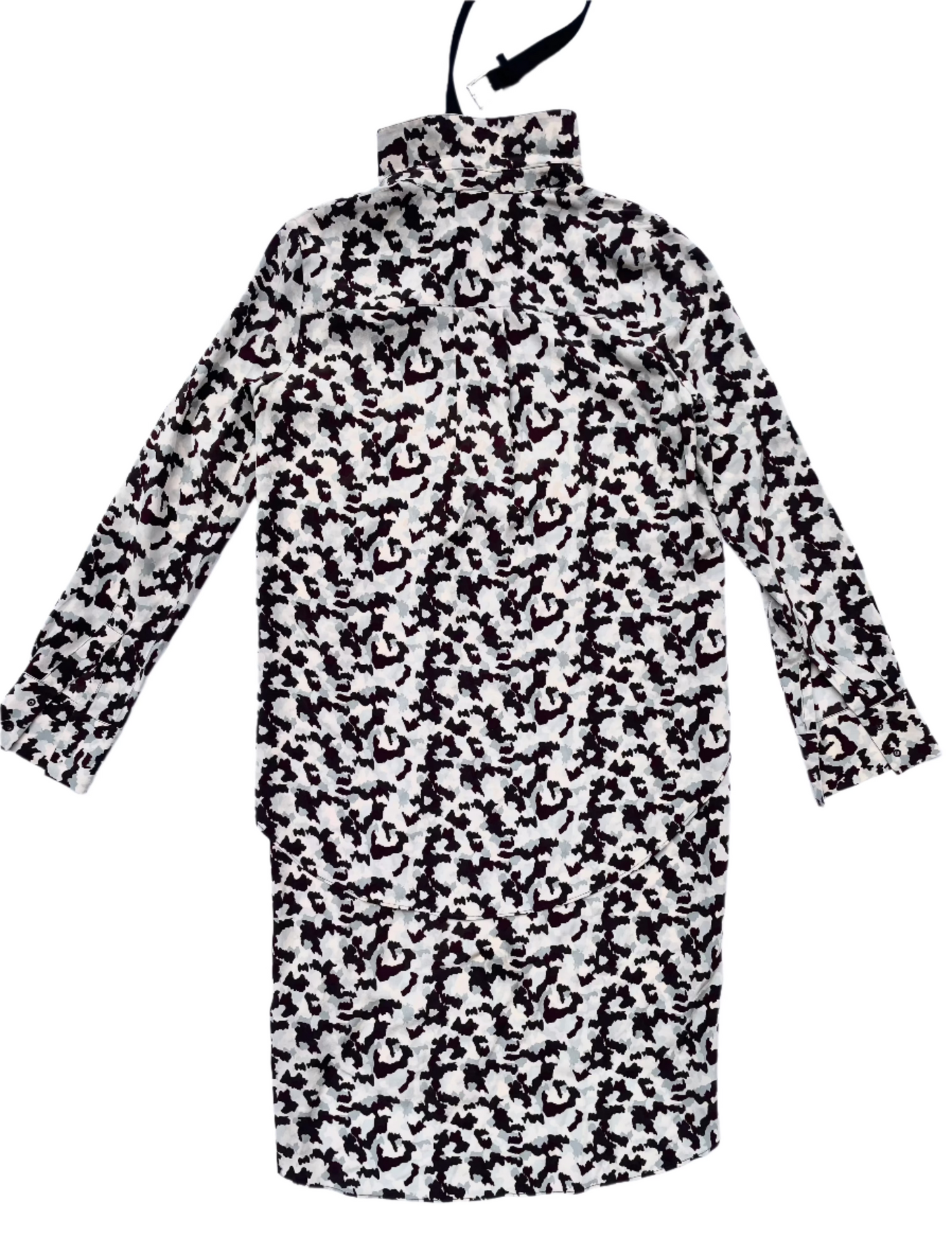 Derek Lam 10 Crosby Silk Print Dress XS