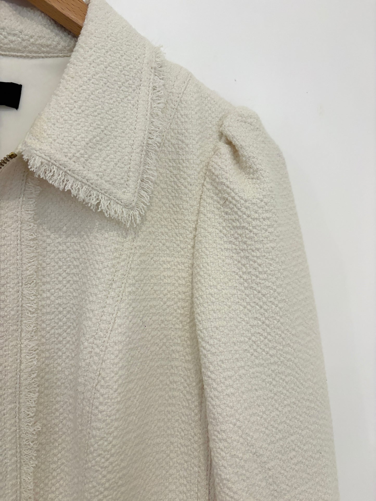 Me+Em Cream Textured Dress UK 14