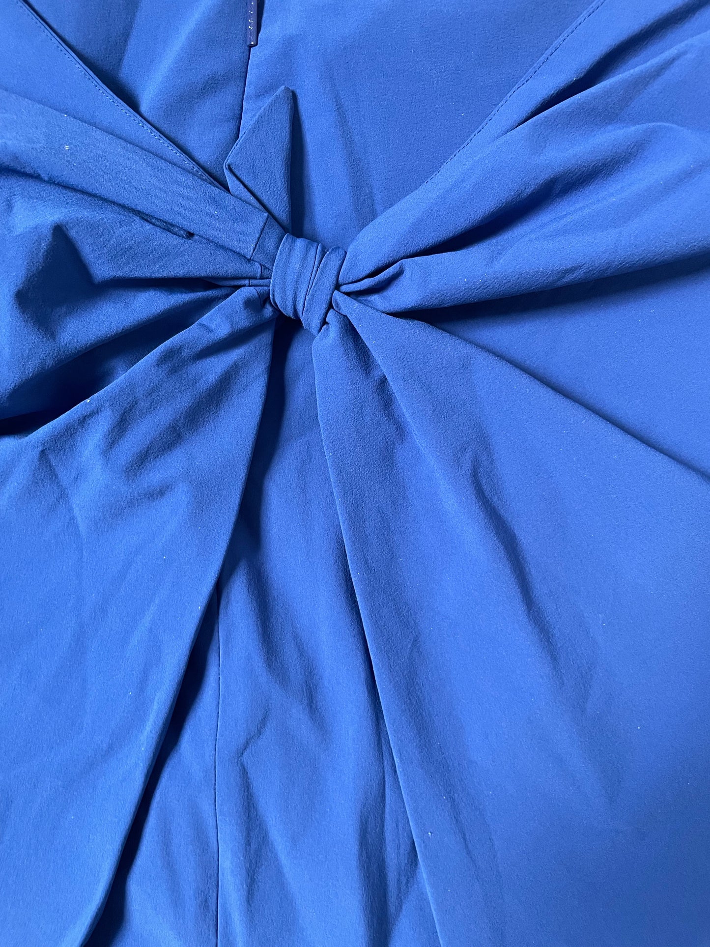 Emilio Pucci Royal Blue Bow Skirt UK 6