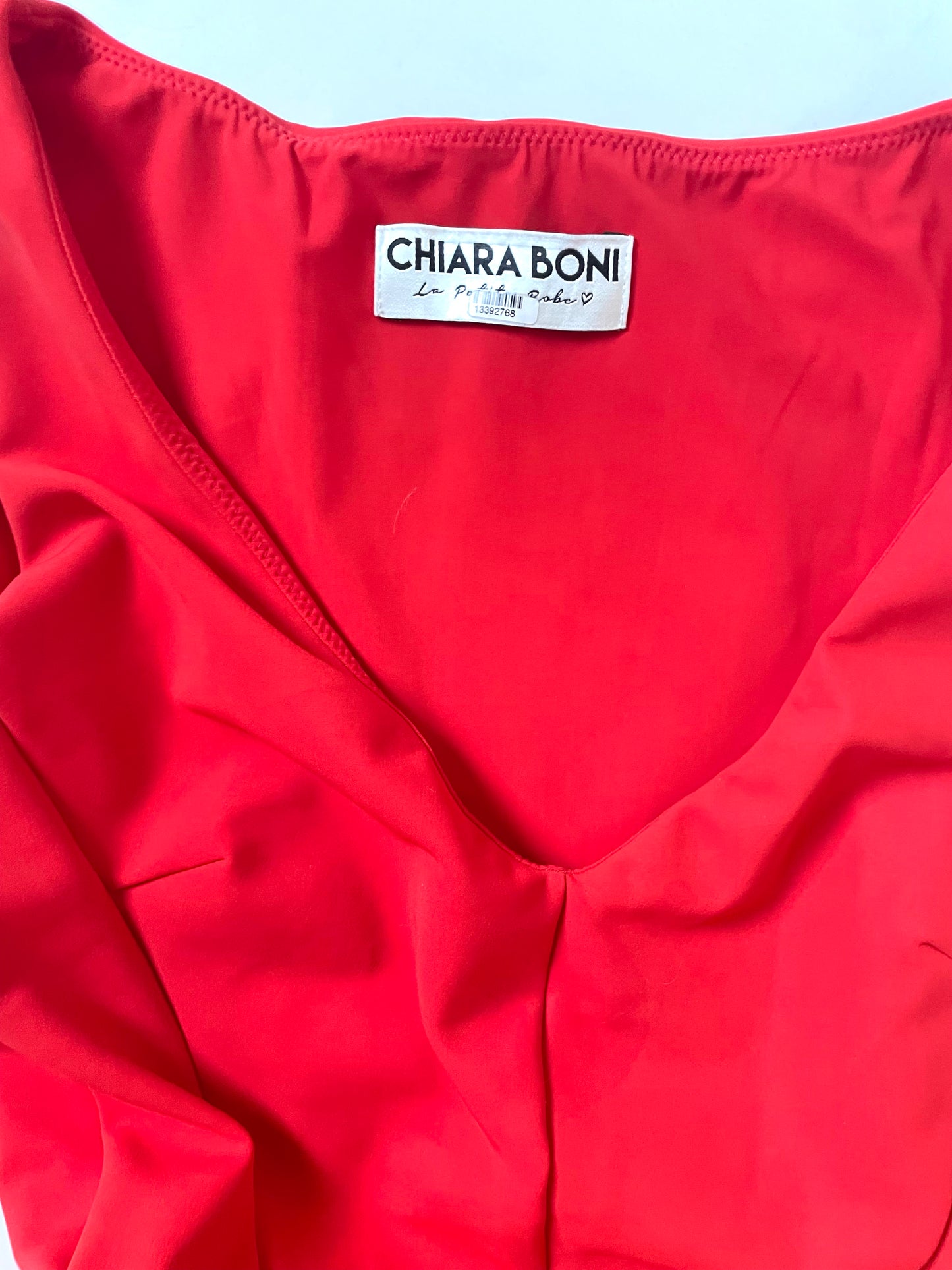 Chiara Boni La Petite Robe Red Dress UK 6