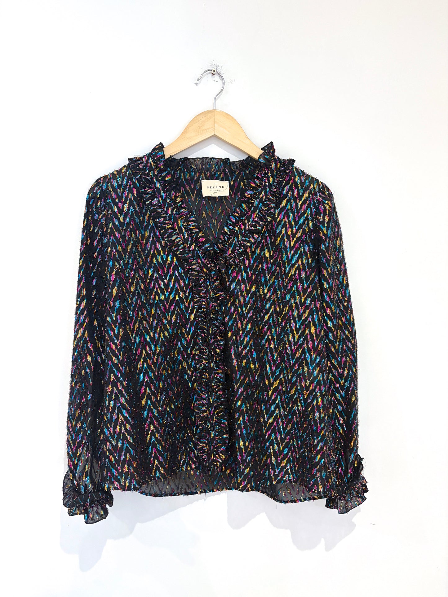 sezane kelly blouse
