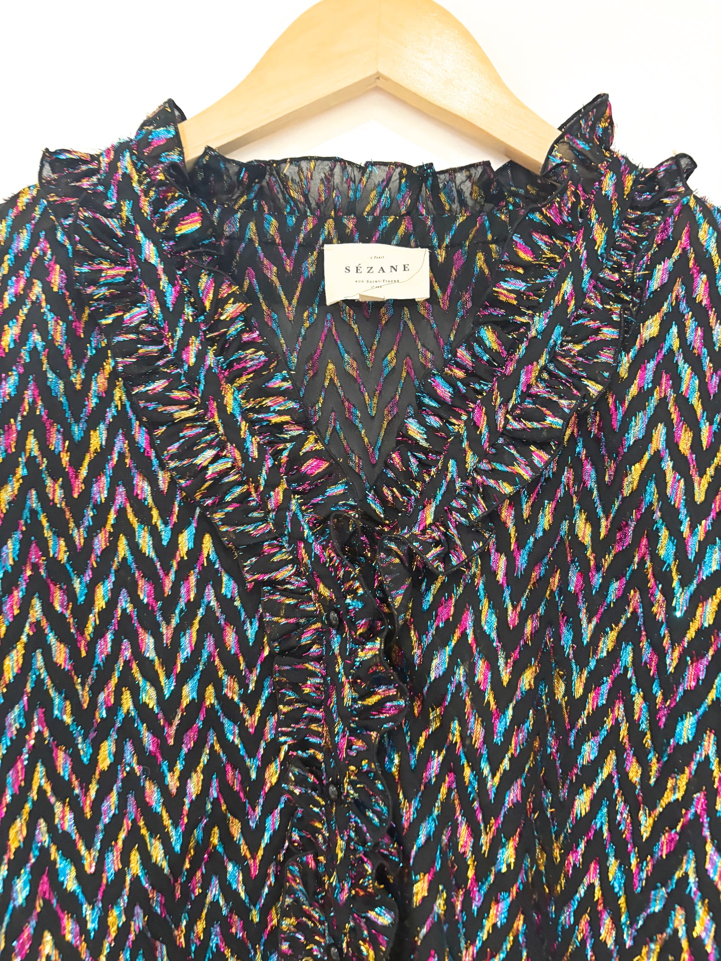 Sézane Kelly Blouse UK 8
