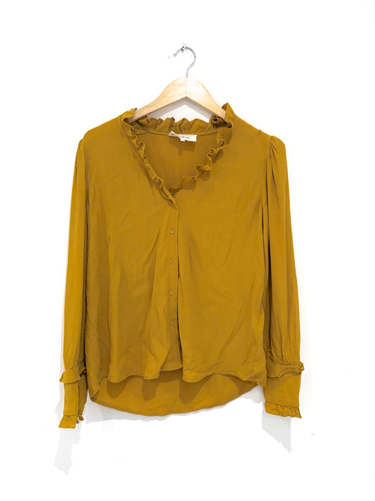 Ba&sh Yellow Shirt S