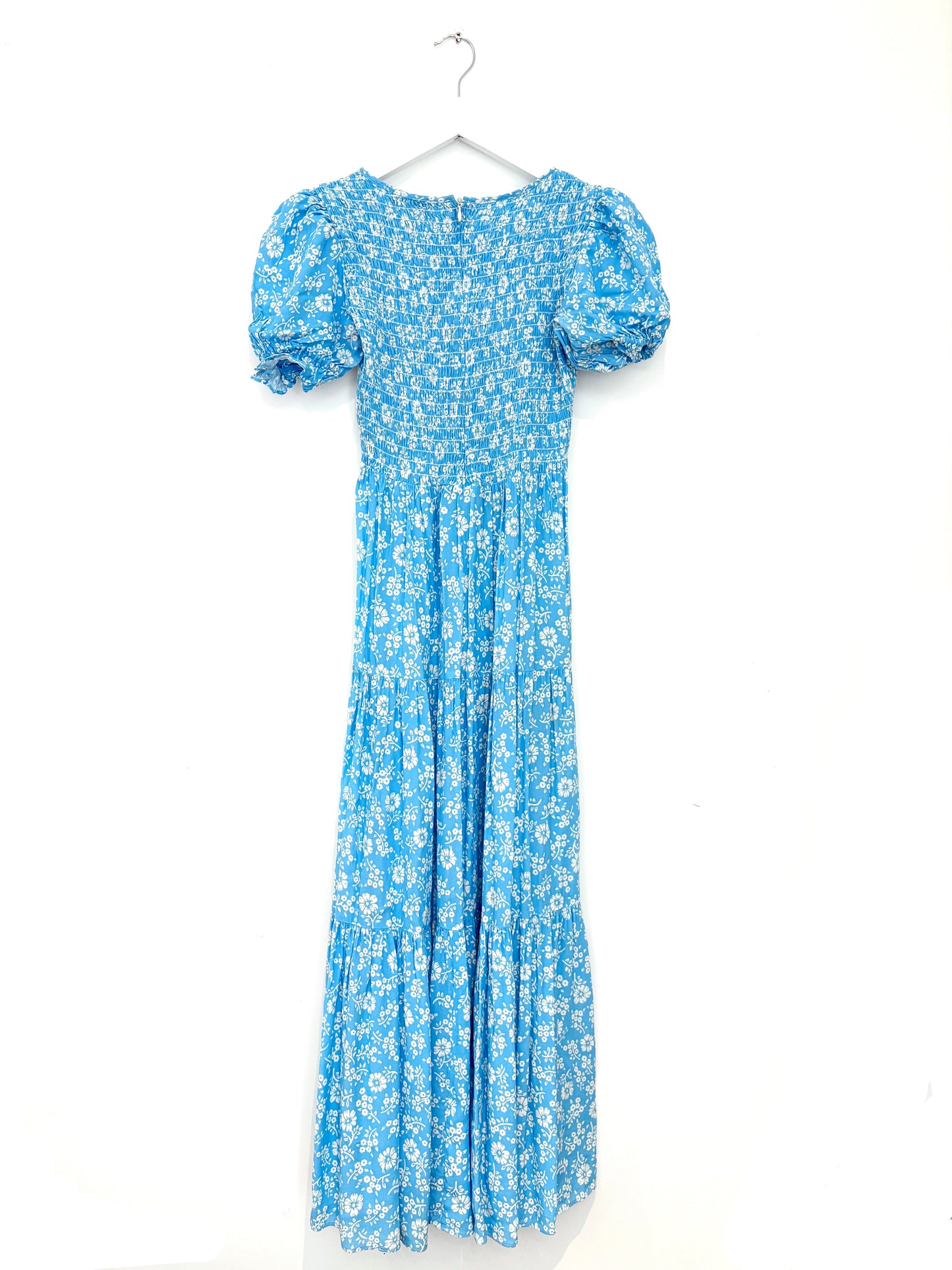 Kitri Blue Floral Persephone Dress UK 8