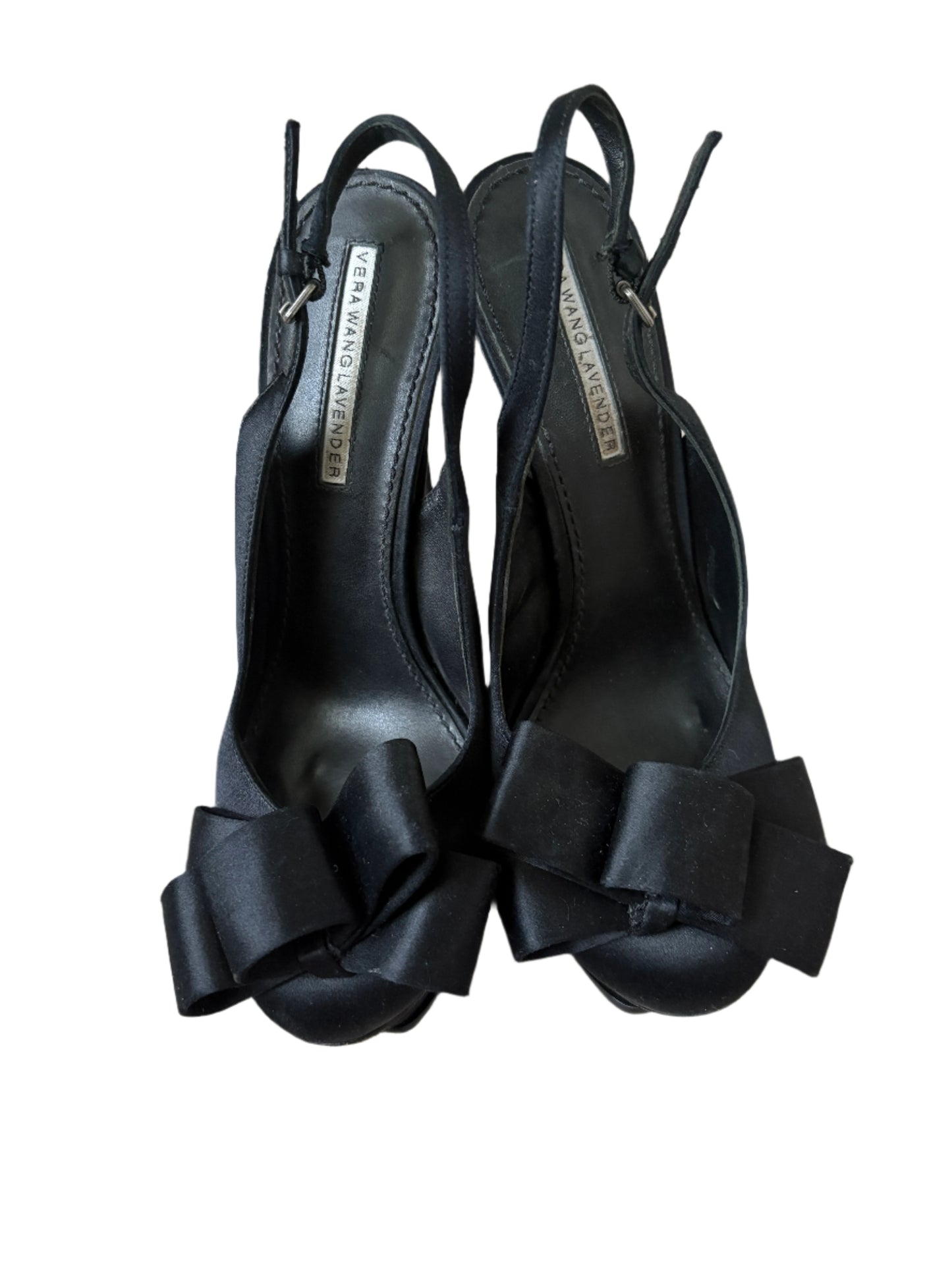 Vera Wang Lavender Black Slingbacks UK 3