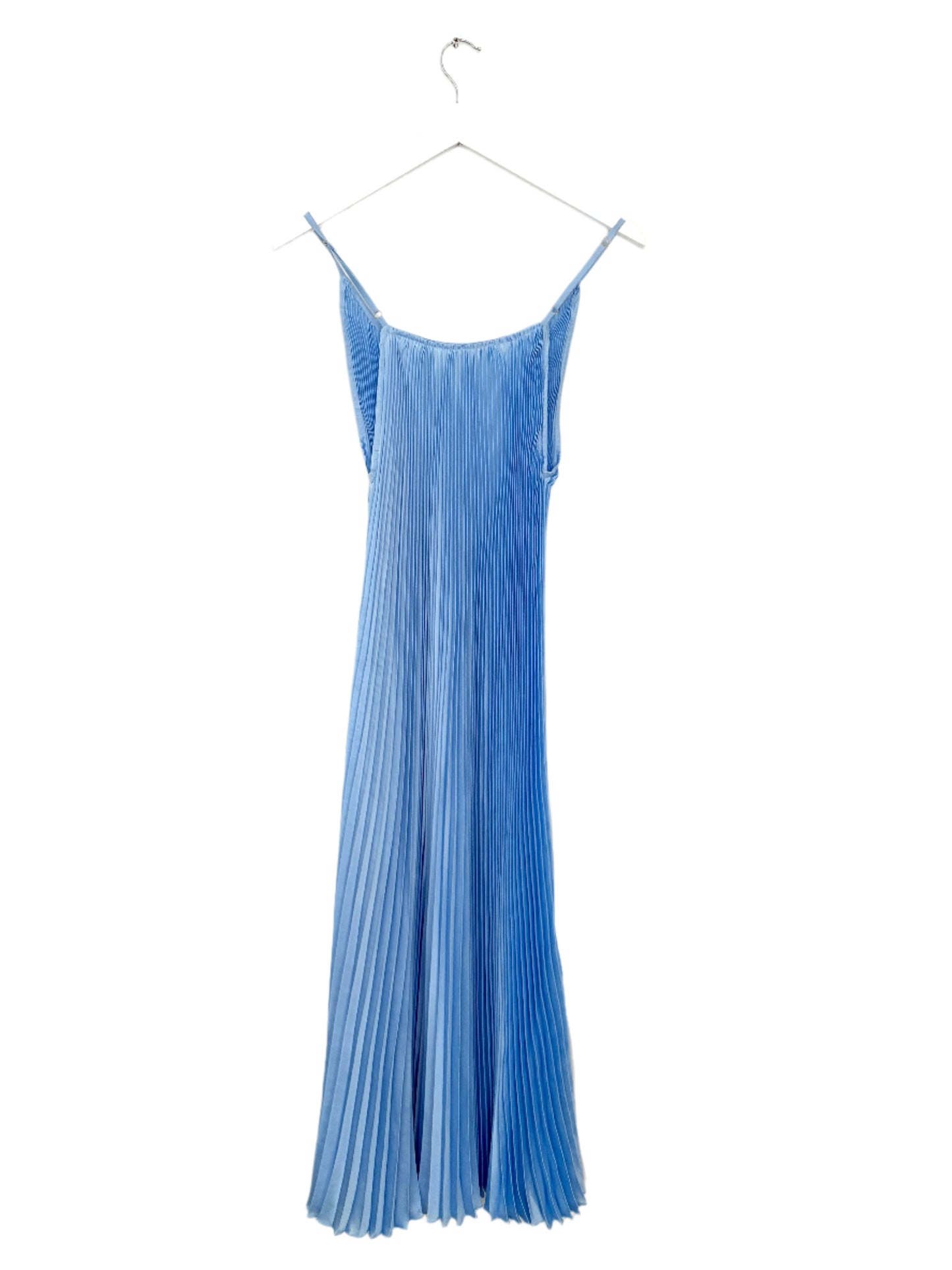L'Idée Blue Pleated Dress UK 6