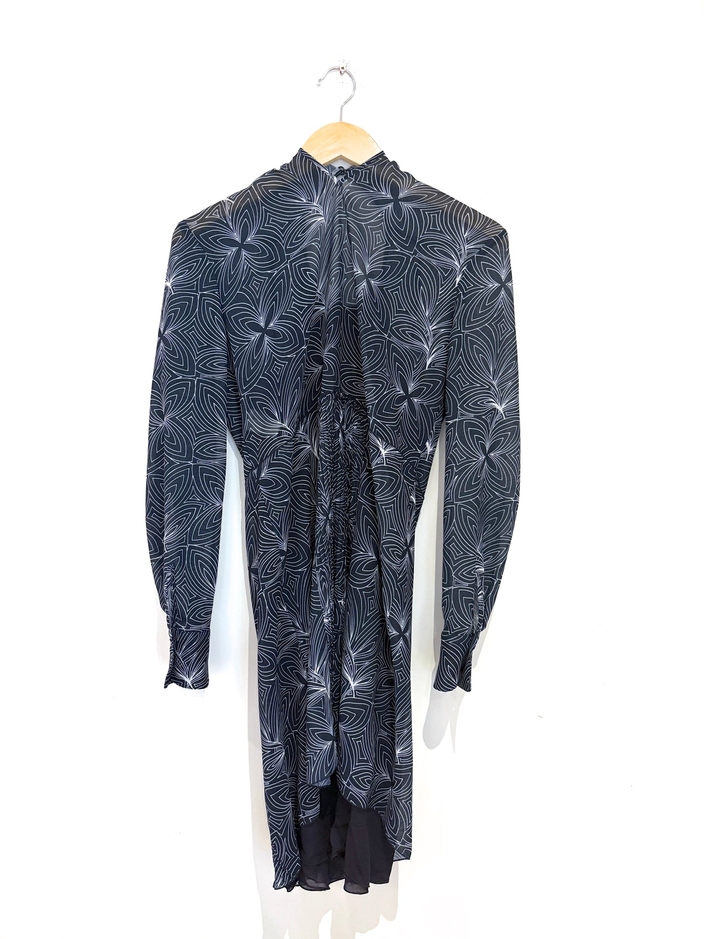 See by Chloe Blue Print Dress UK 10