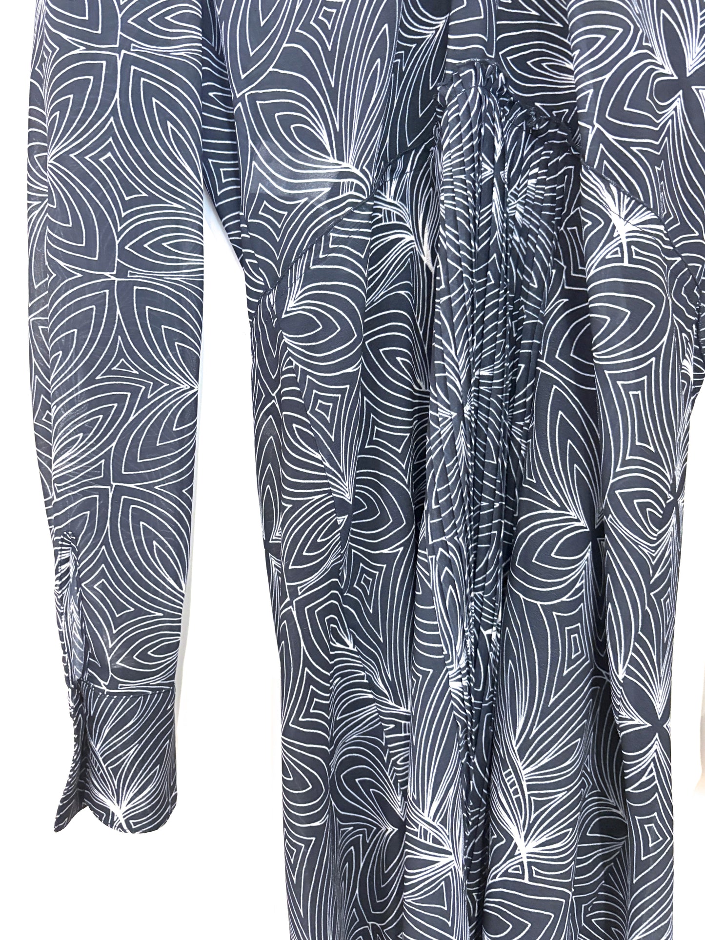 See by Chloe Blue Print Dress UK 10