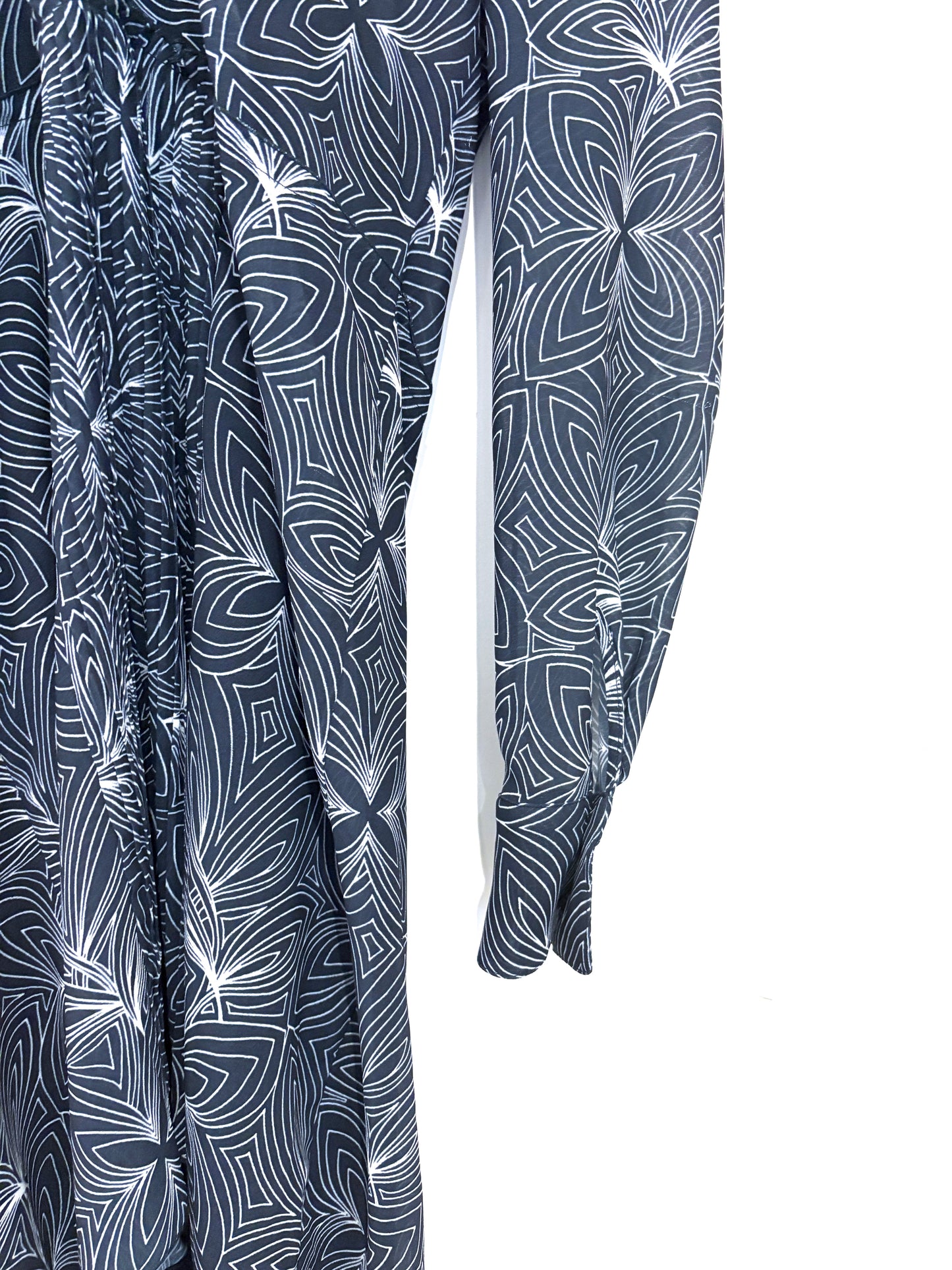 See by Chloe Blue Print Dress UK 10