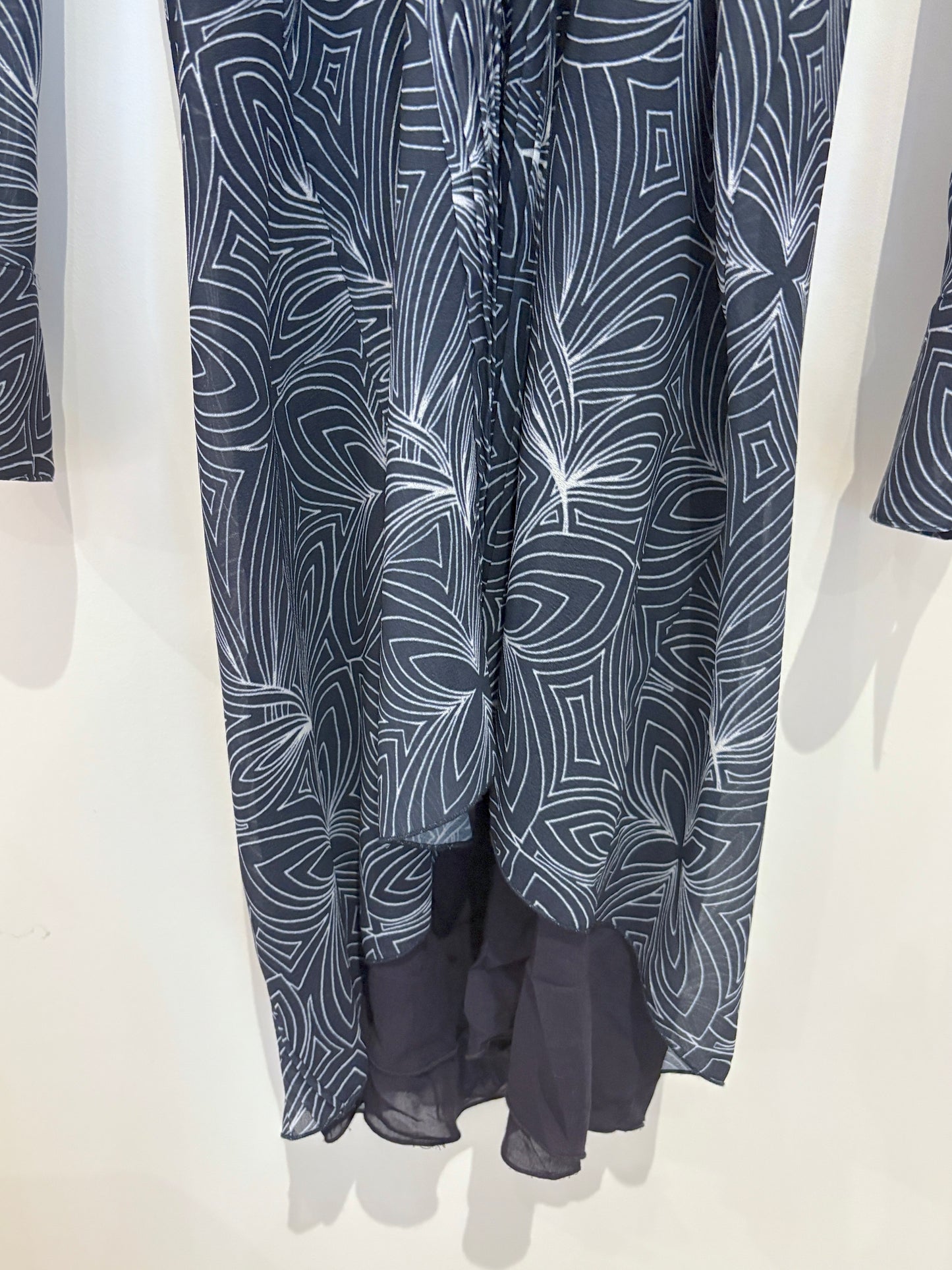 See by Chloe Blue Print Dress UK 10