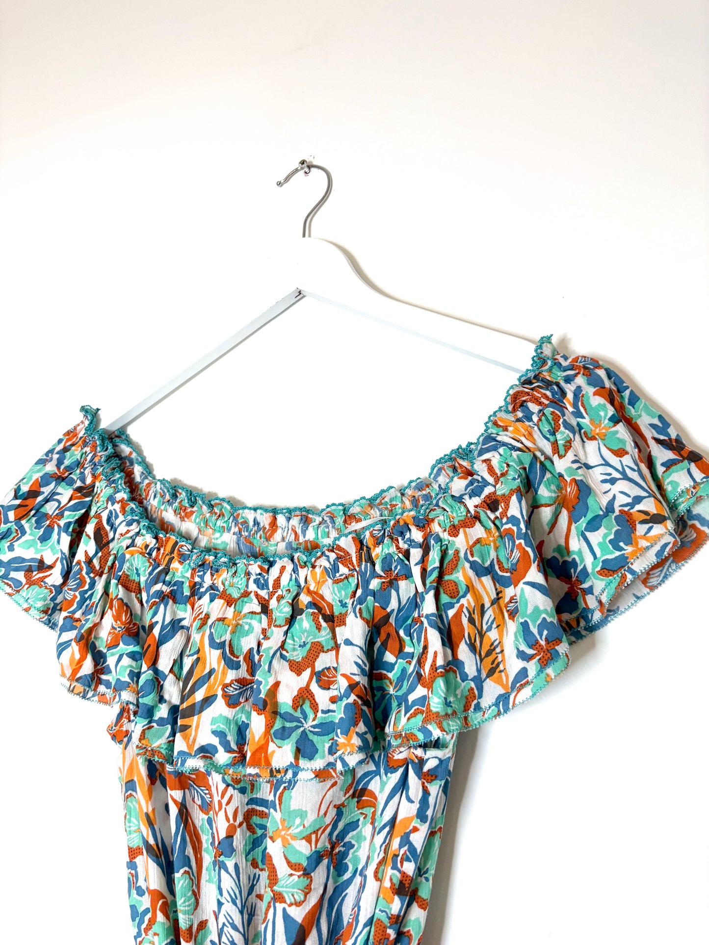 New With Tags Poupette St Barth Bella Off-Shoulder Dress XS