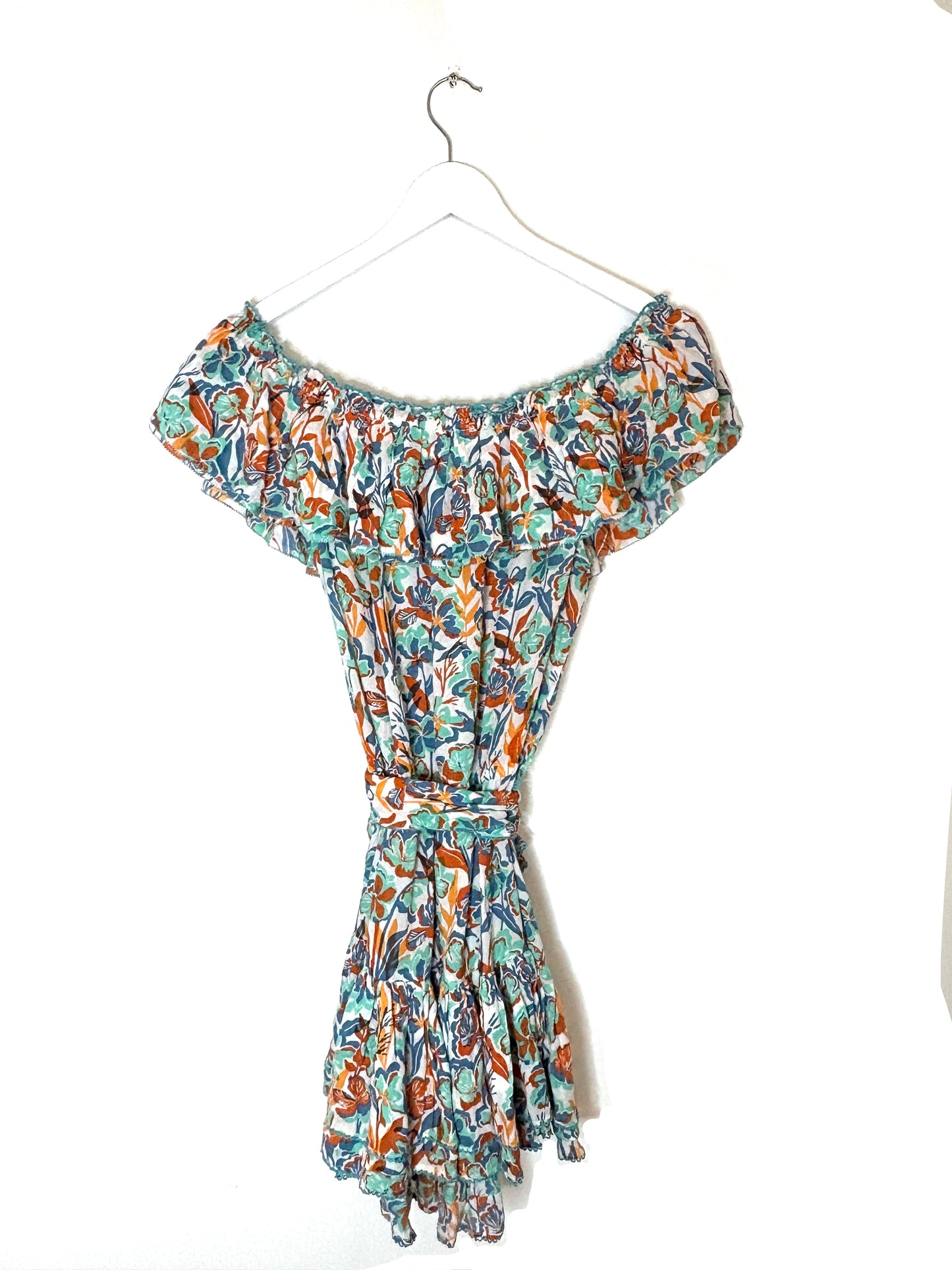 New With Tags Poupette St Barth Bella Off-Shoulder Dress XS