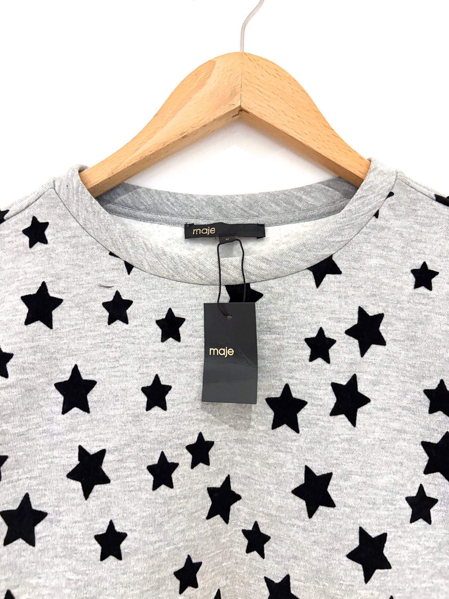 New With Tags Maje Star Print Jumper M