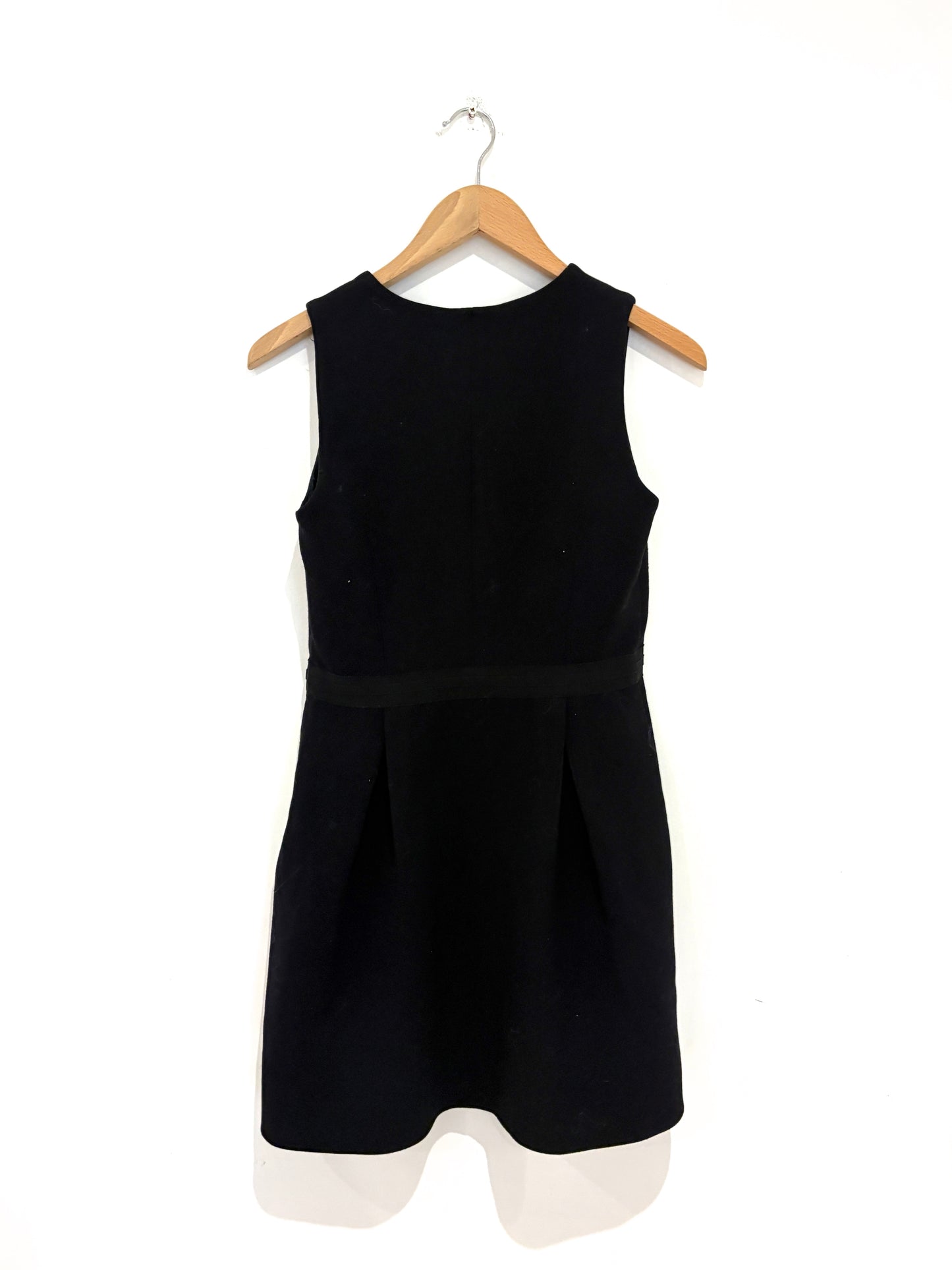 Tara Jarmon Crepe Black Dress UK 10