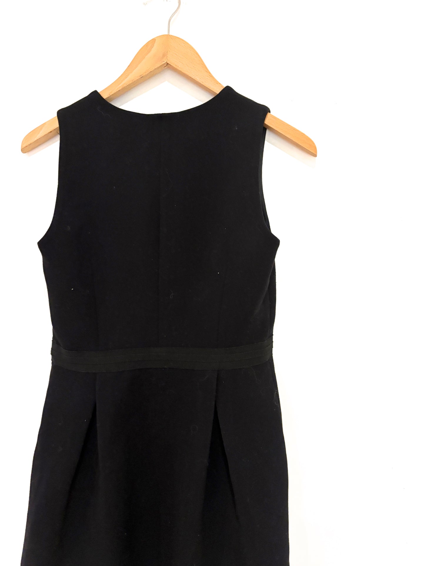 Tara Jarmon Crepe Black Dress UK 10