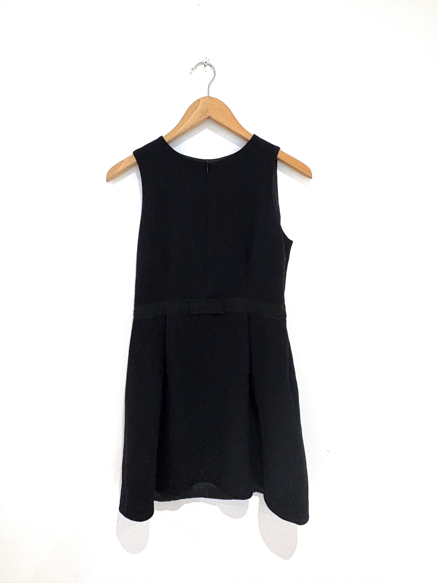 Tara Jarmon Crepe Black Dress