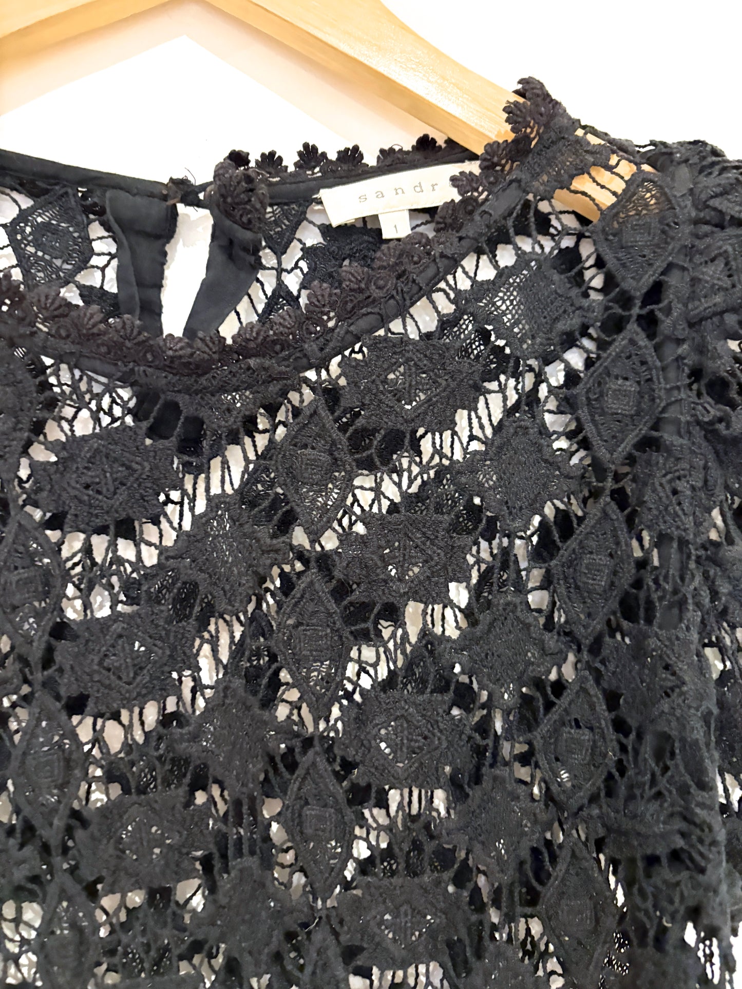 Sandro Lace Blouse S