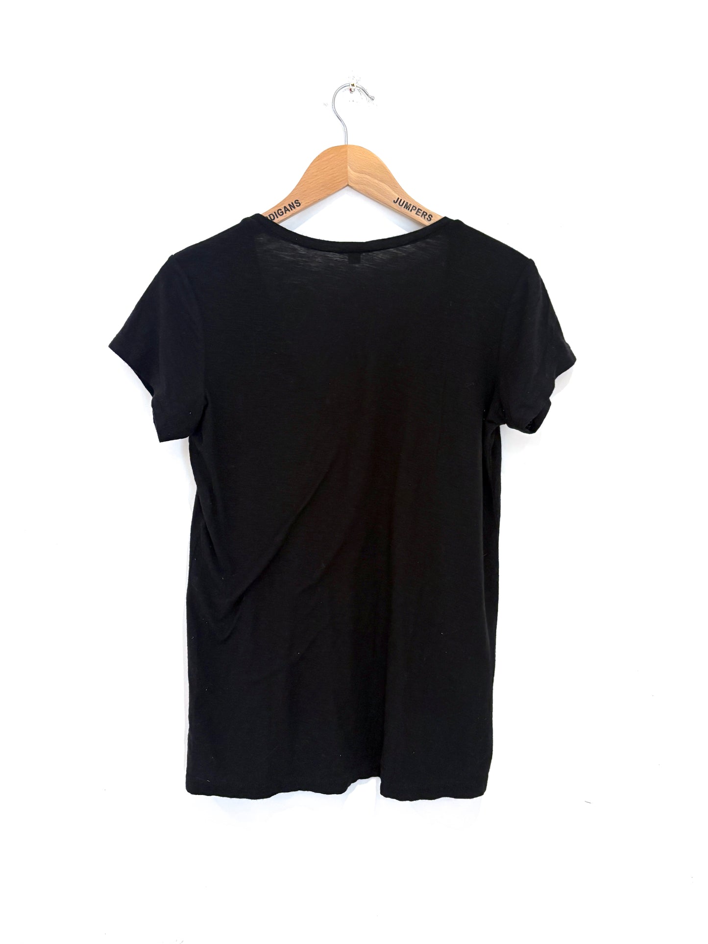 James Perse Jersey Black Tee M