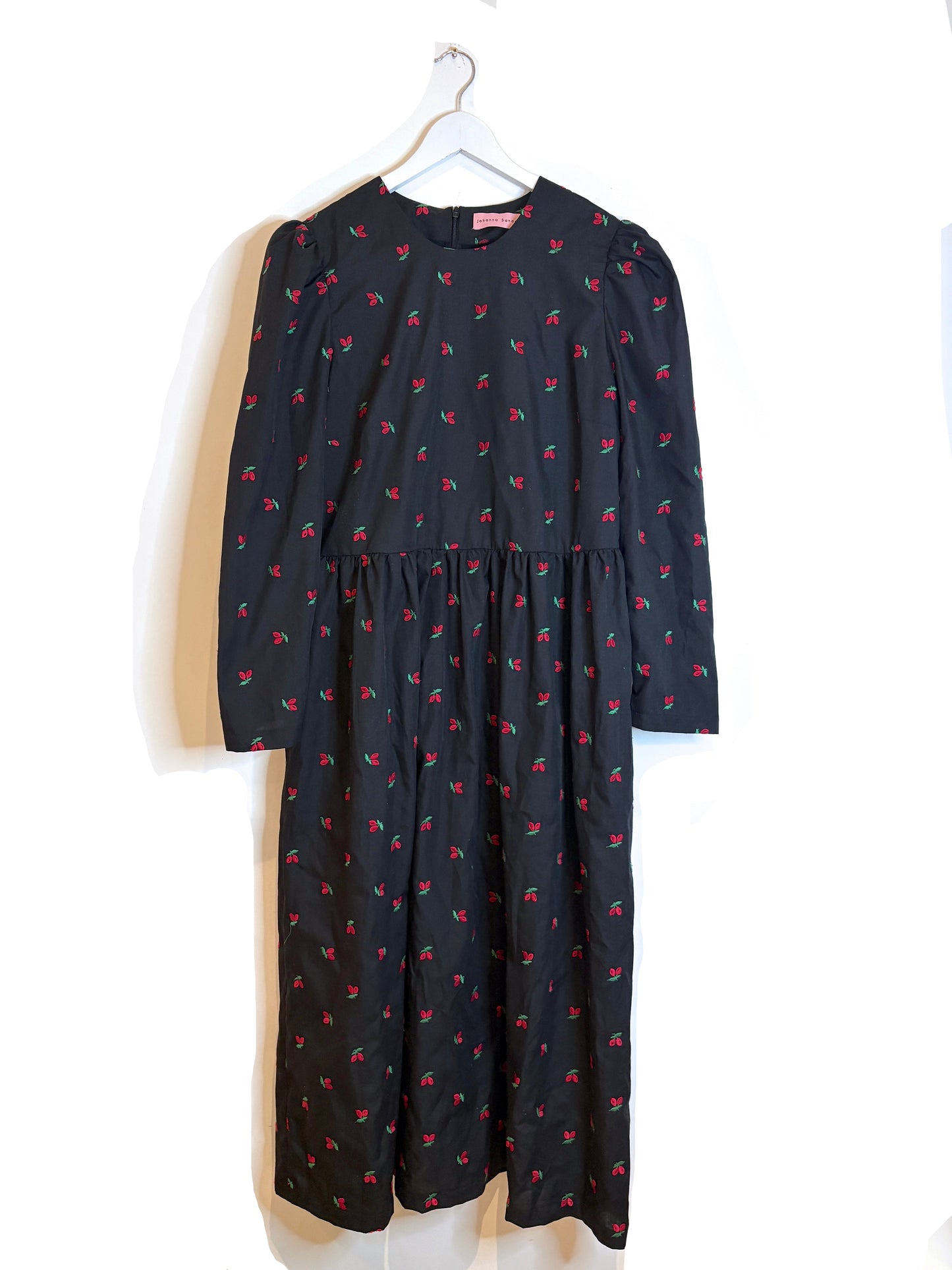 Johanna Sands Embroidered Cherry Dress