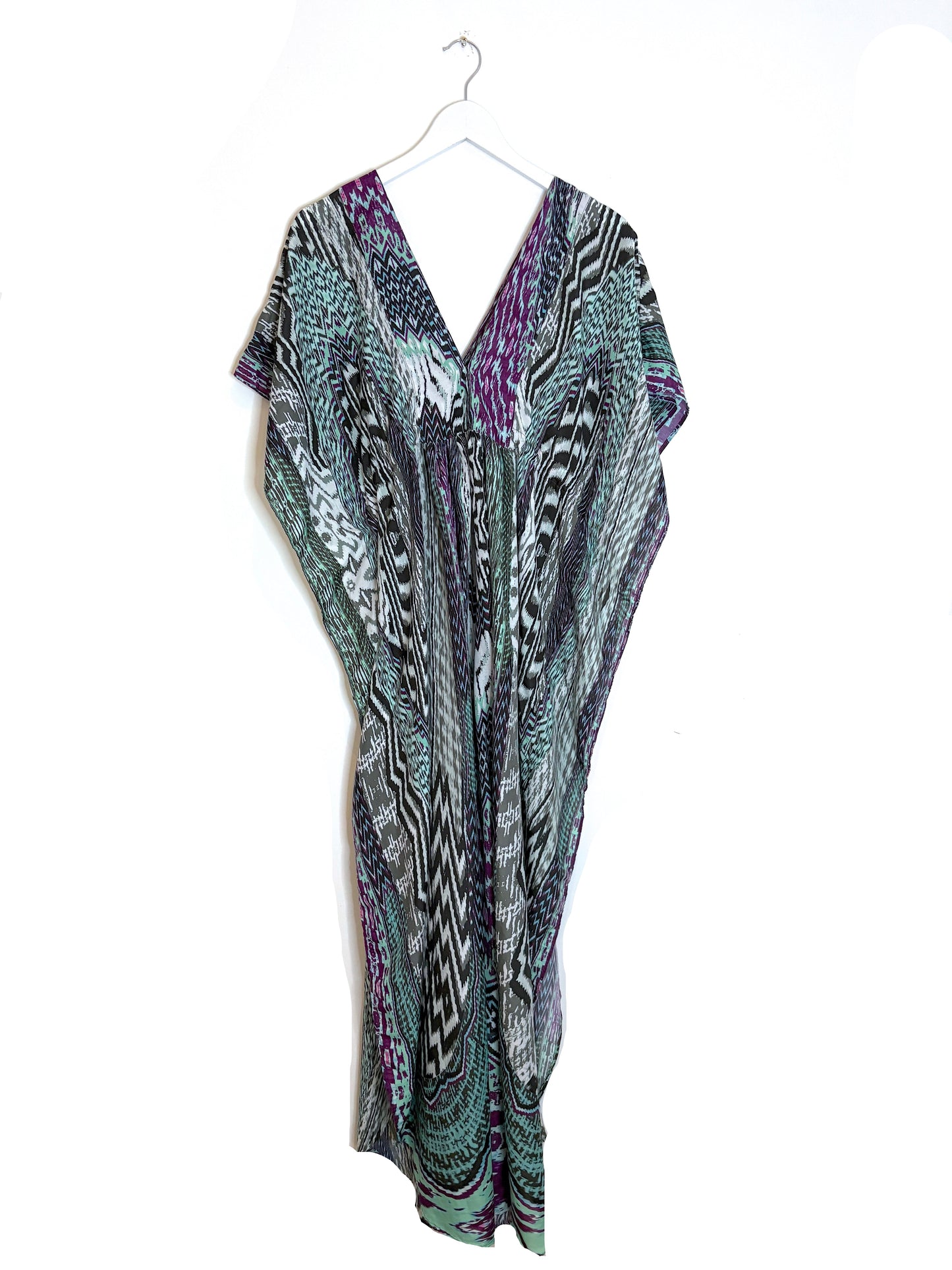 Melissa Odabash Printed Kaftan Dress