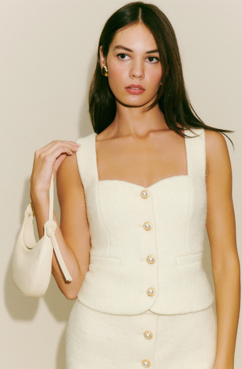 Reformation Amora Top UK 8