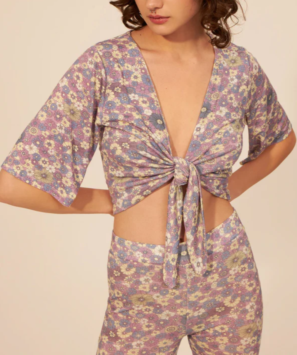 Antik Batik Antonia Multicolour Floral Shirt UK 8