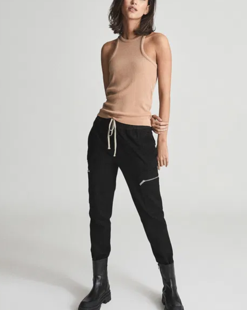 Reiss Cuffed Tyler Joggers UK 4
