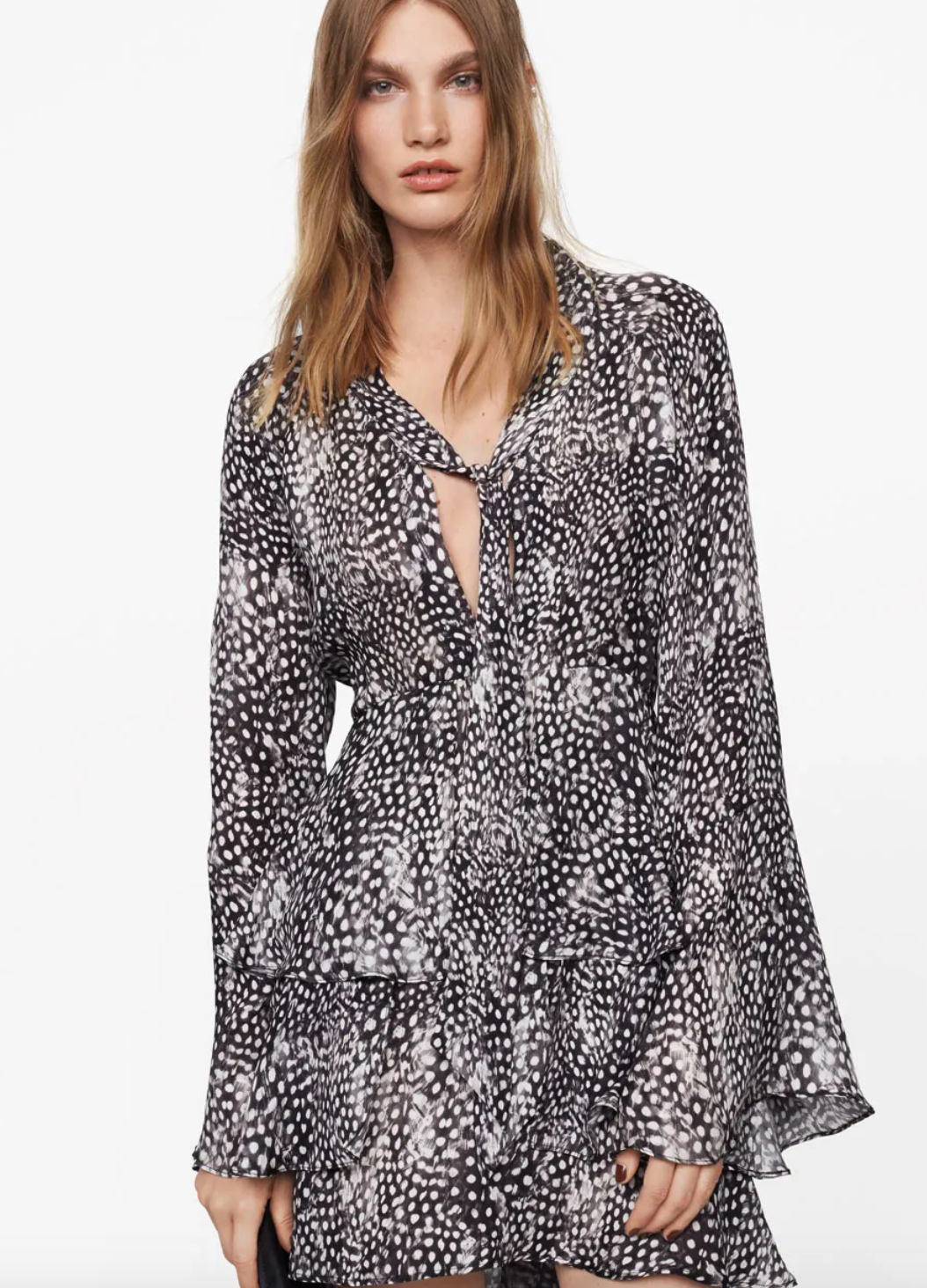 Topshop Print Dress UK 6