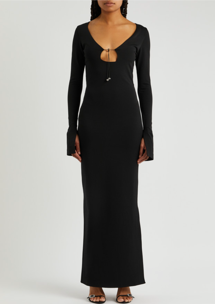 New With Tags Solaria 16 Arlington Black Maxi Dress UK 14