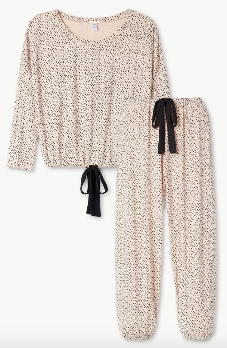 Eberjey Gisele Printed Modal Slouchy Set S/P