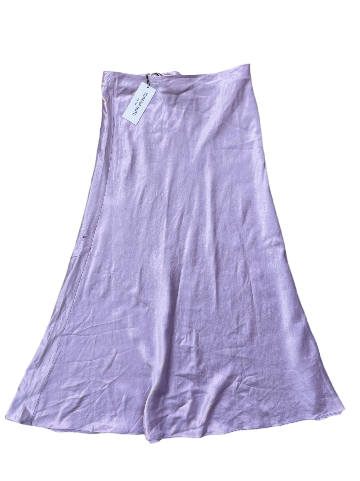 Serena Bute Bias Maxi Skirt Lilac