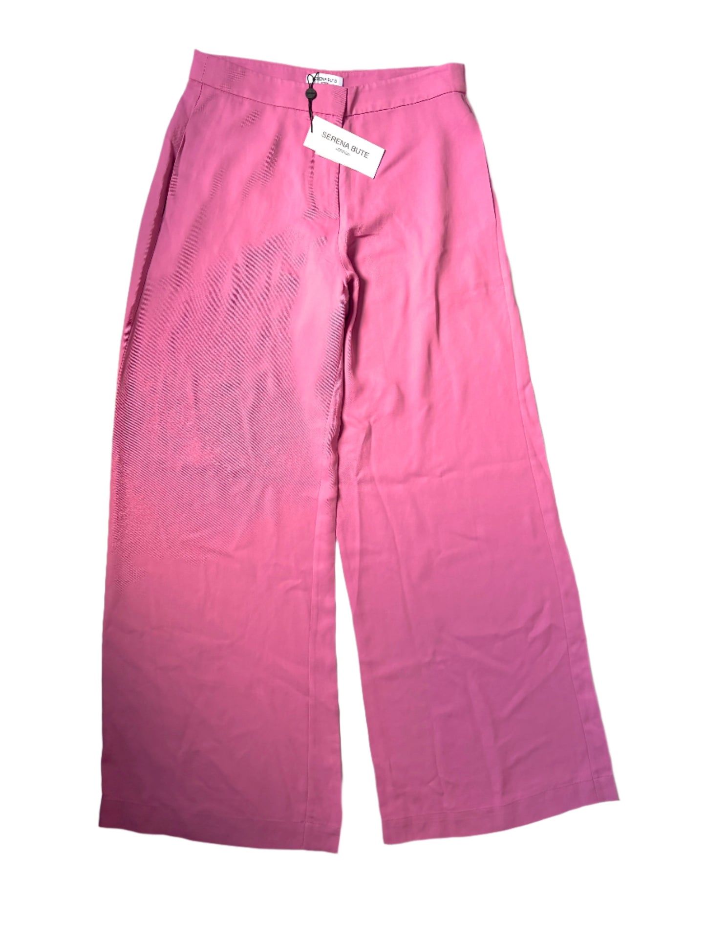 Serena Bute Wide Leg Trousers in Candy Trim