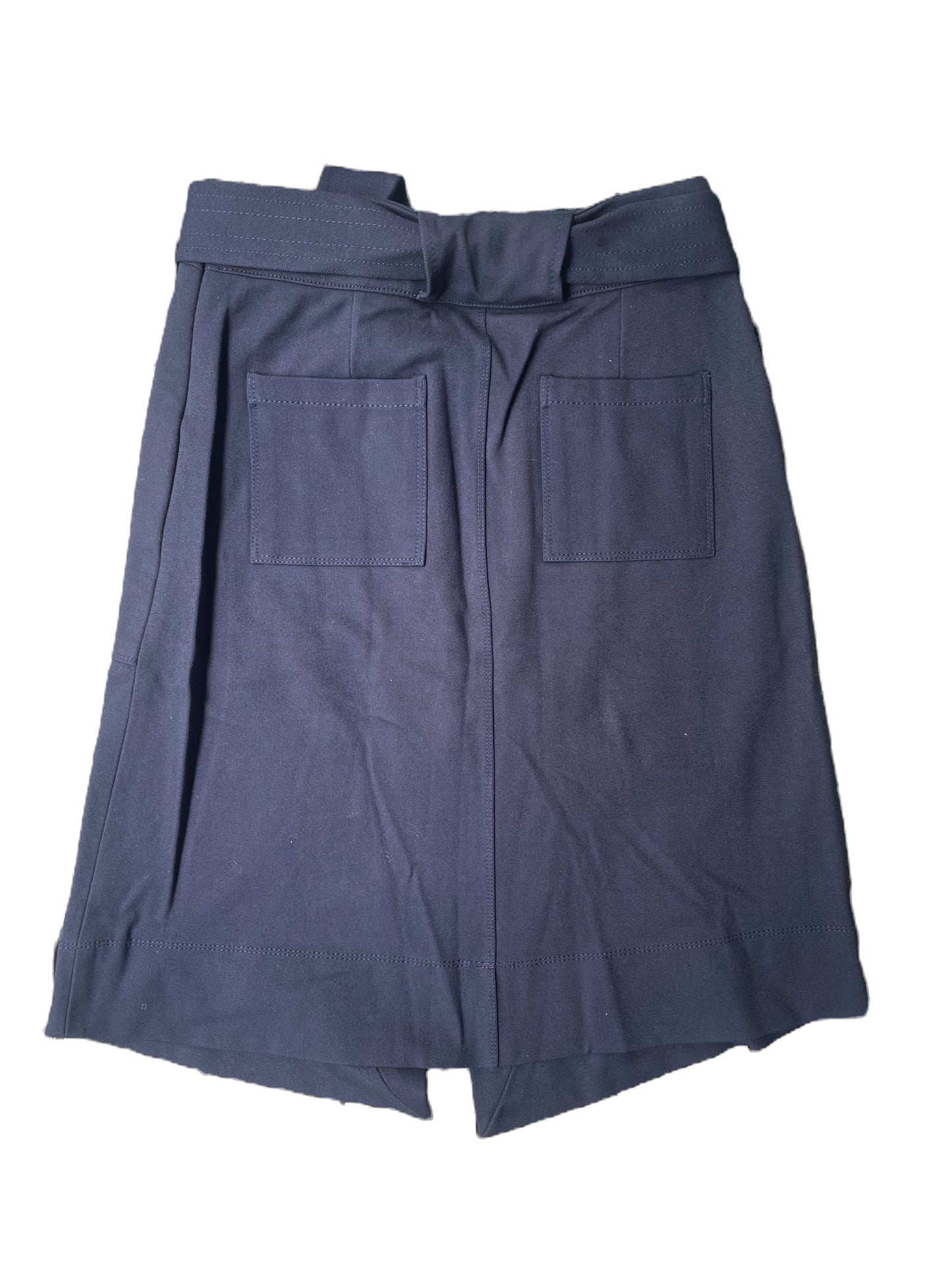 Me+Em Navy Belted Skirt UK 6 image 1